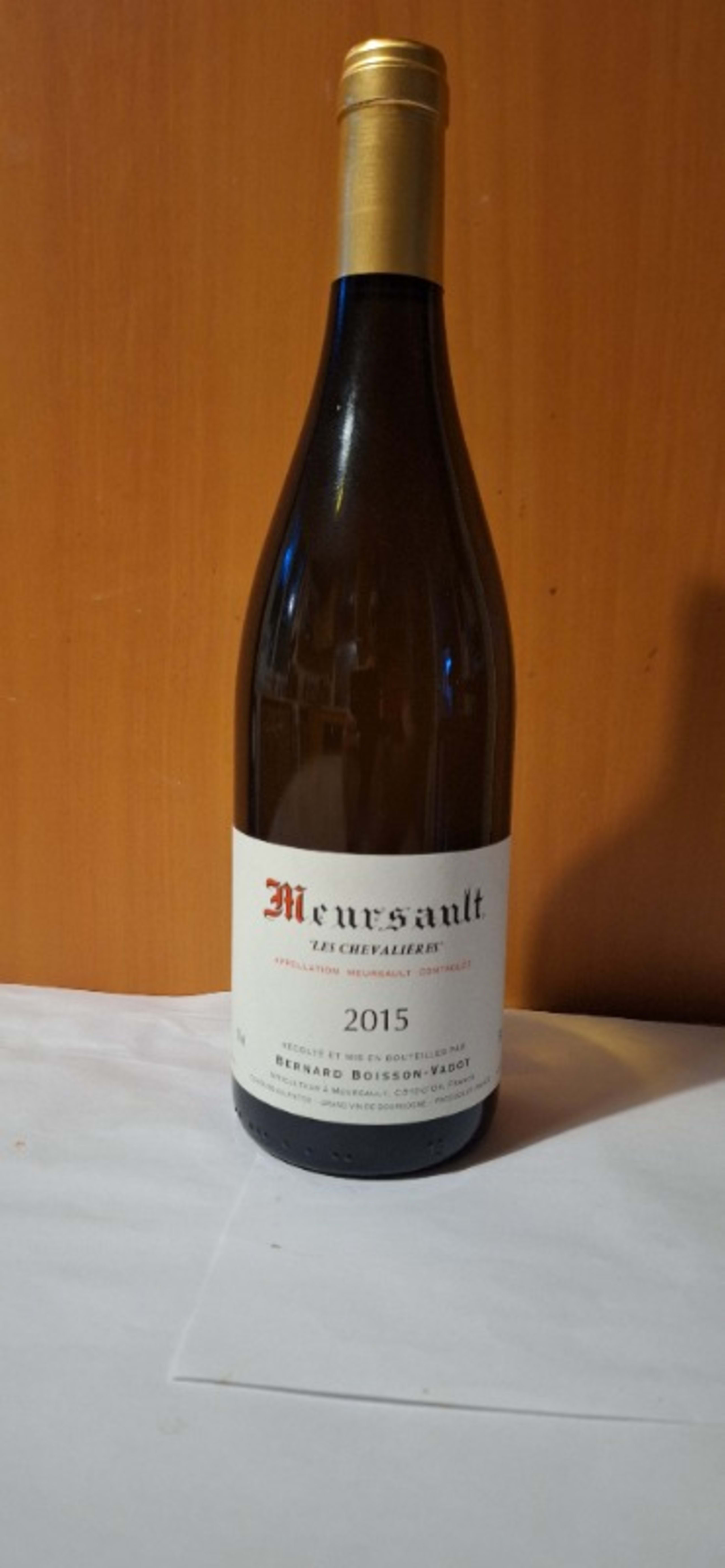 Meursault, Les Chevalières, domaine Boisson-Vadot, 2015