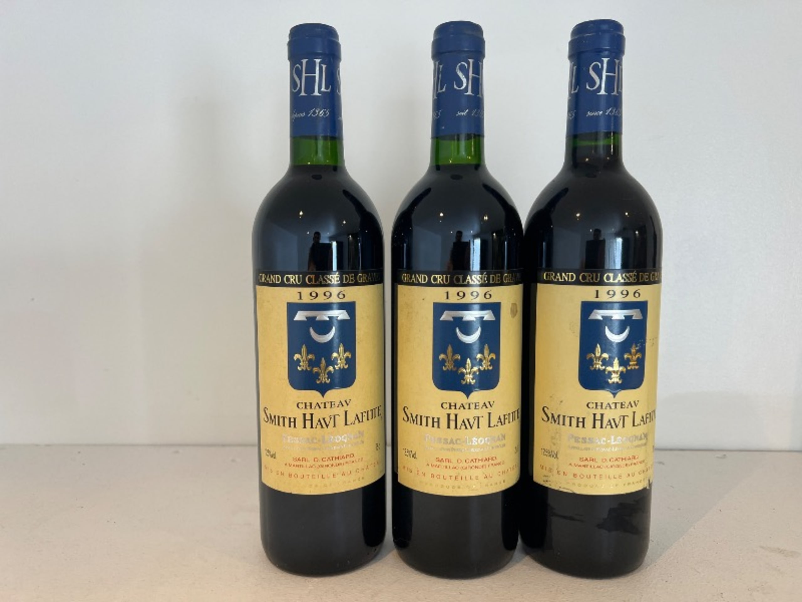 3 x Château Smith Haut-Laffite, Pessac-Léognan, 1996