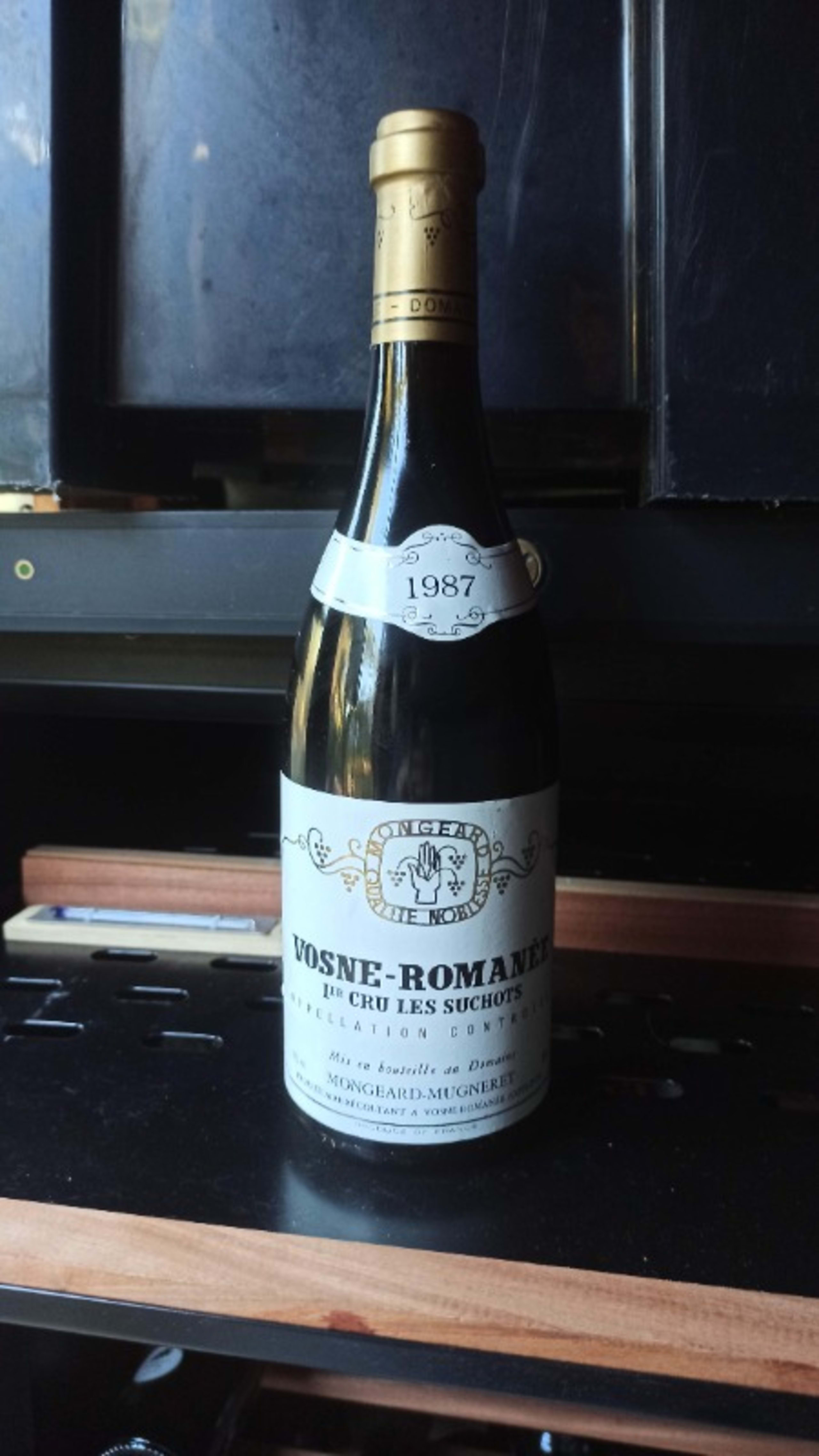 Vosne-Romanée, Les Suchots, Mongeard-Mugneret, 1987