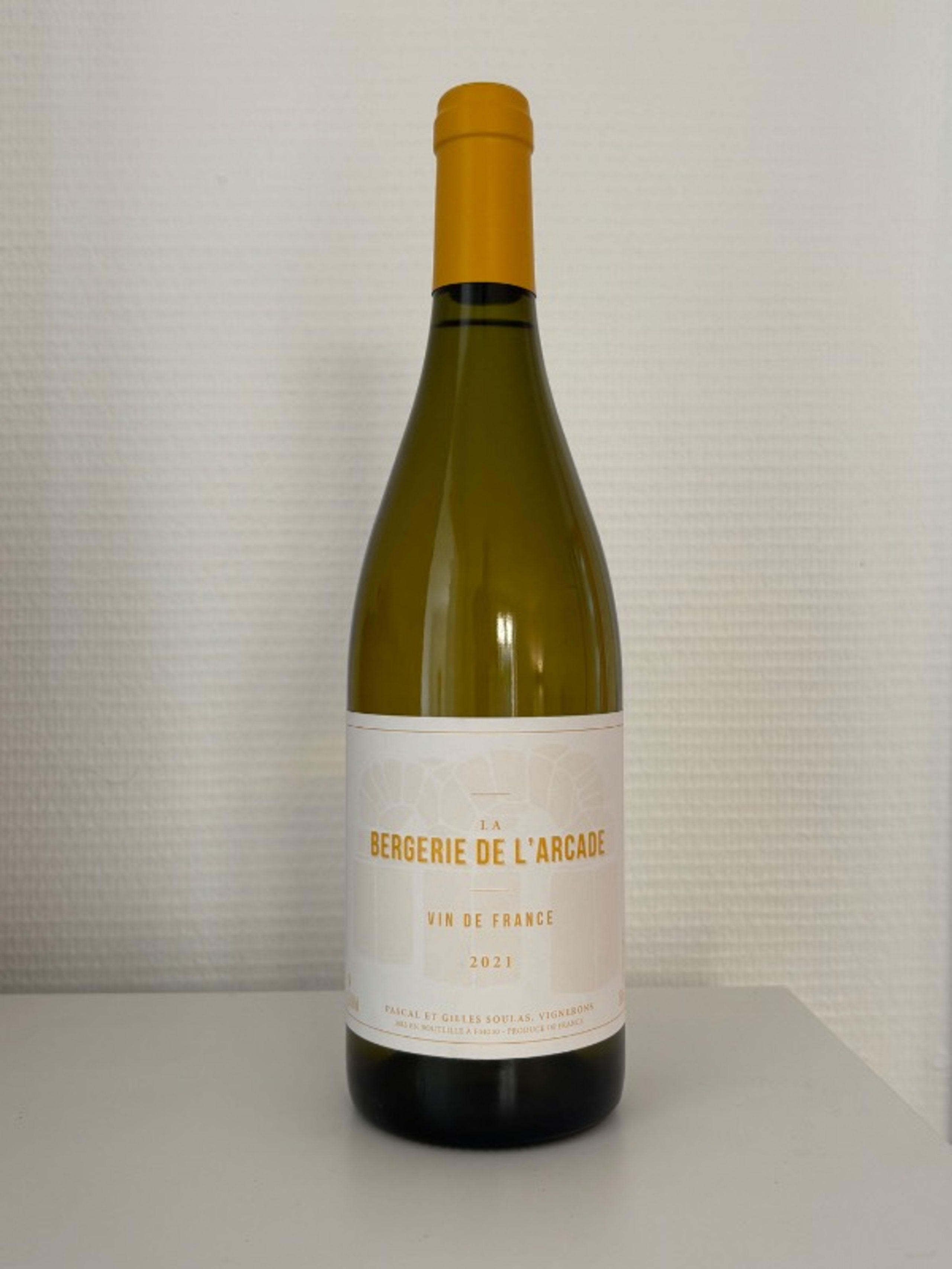(Bc/Wh), Bergerie de l’Arcade - Frères Soulas, Vin de France, 2021