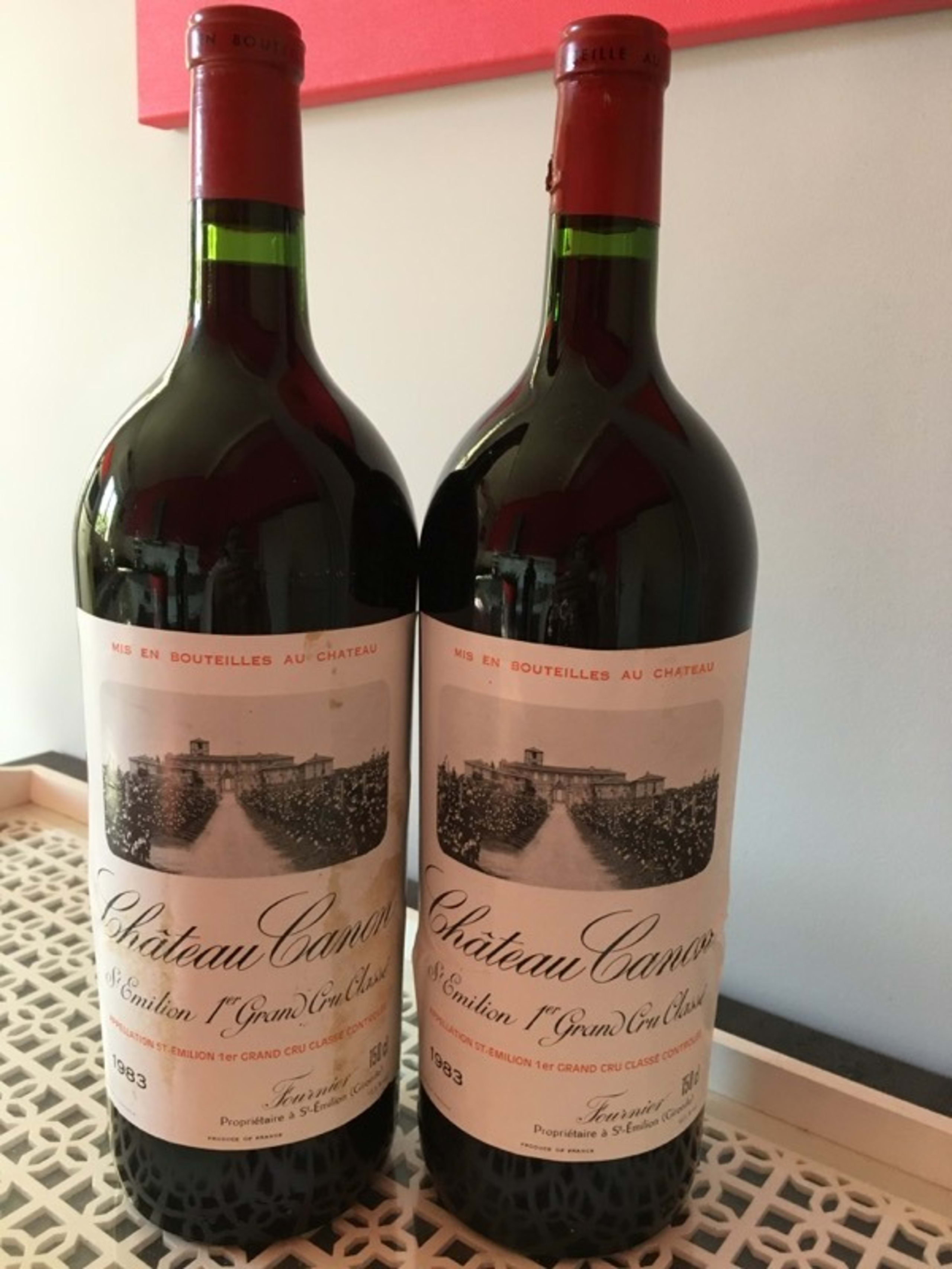 2 x Château Canon, Saint-Émilion, 1983 (MAGNUM)