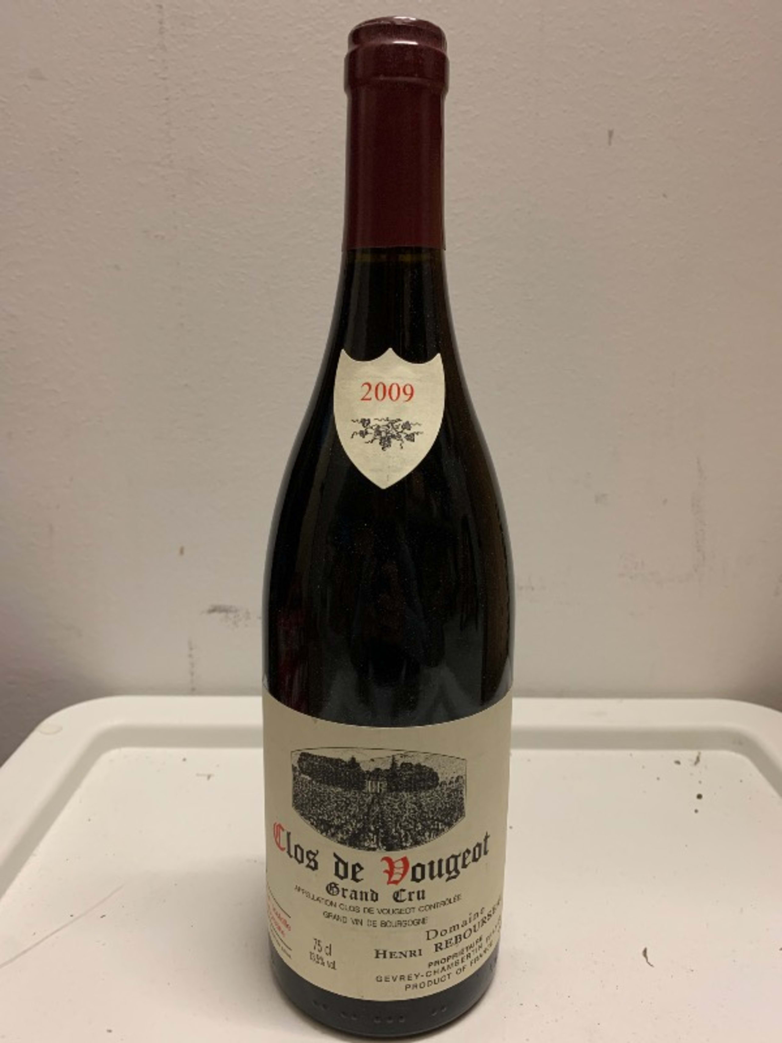 Clos de Vougeot, Grand  Cru, Domaine Henri Rebourseau, 2009