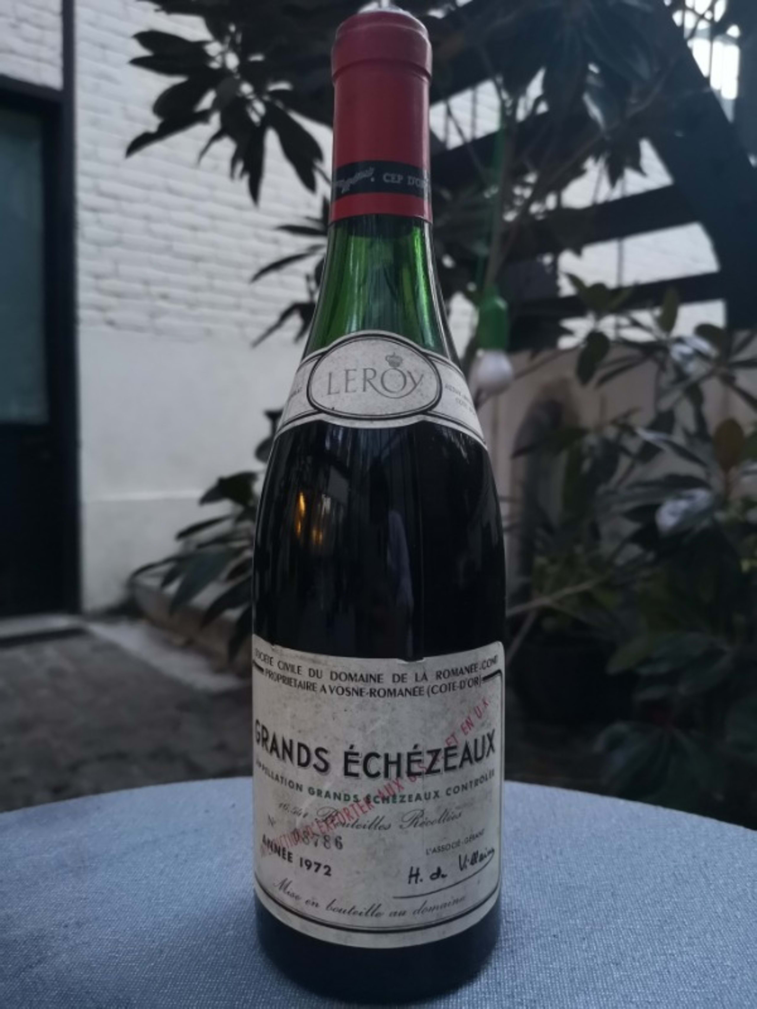 Grands-Echézeaux, Domaine de la Romanée Conti, 1972