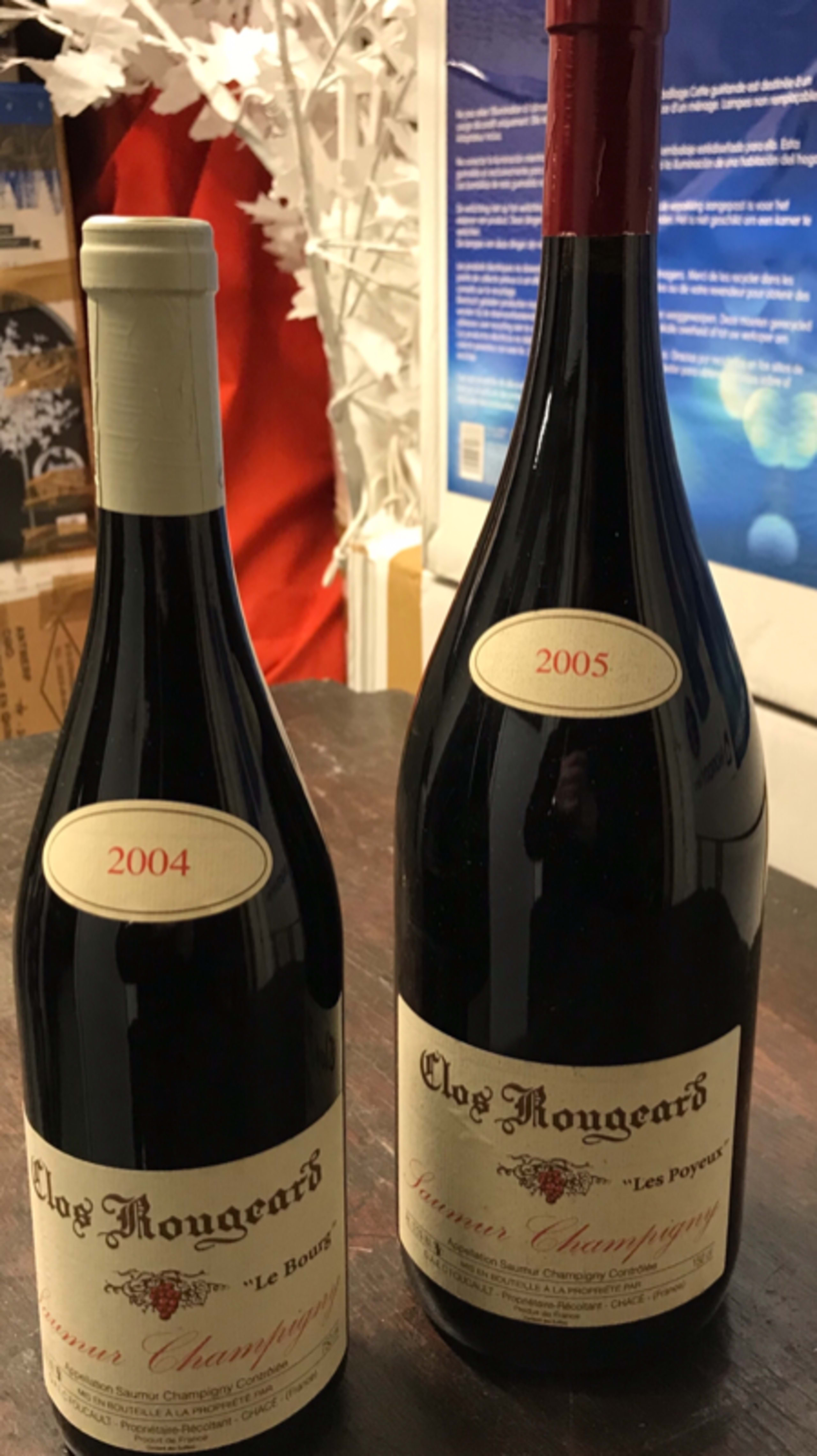 Les Poyeux, Saumur Champigny, Clos Rougeard , Magnum, 2005