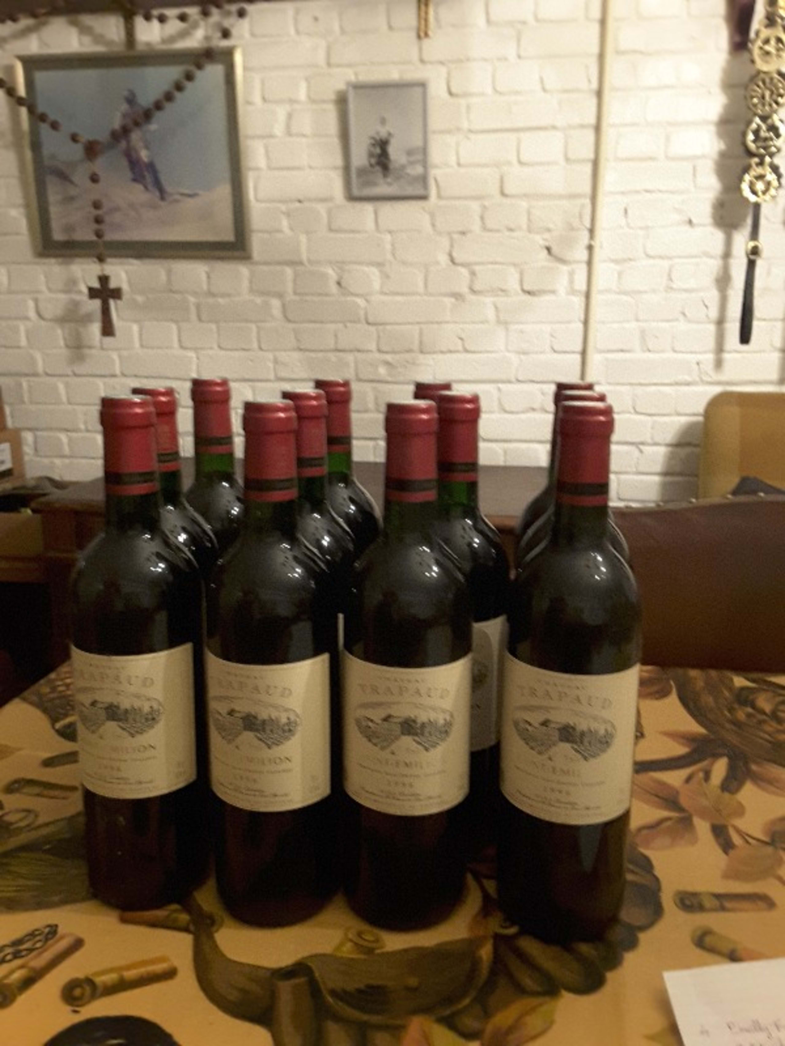 12 x Château Trapaud, Saint-Émilion, 1996