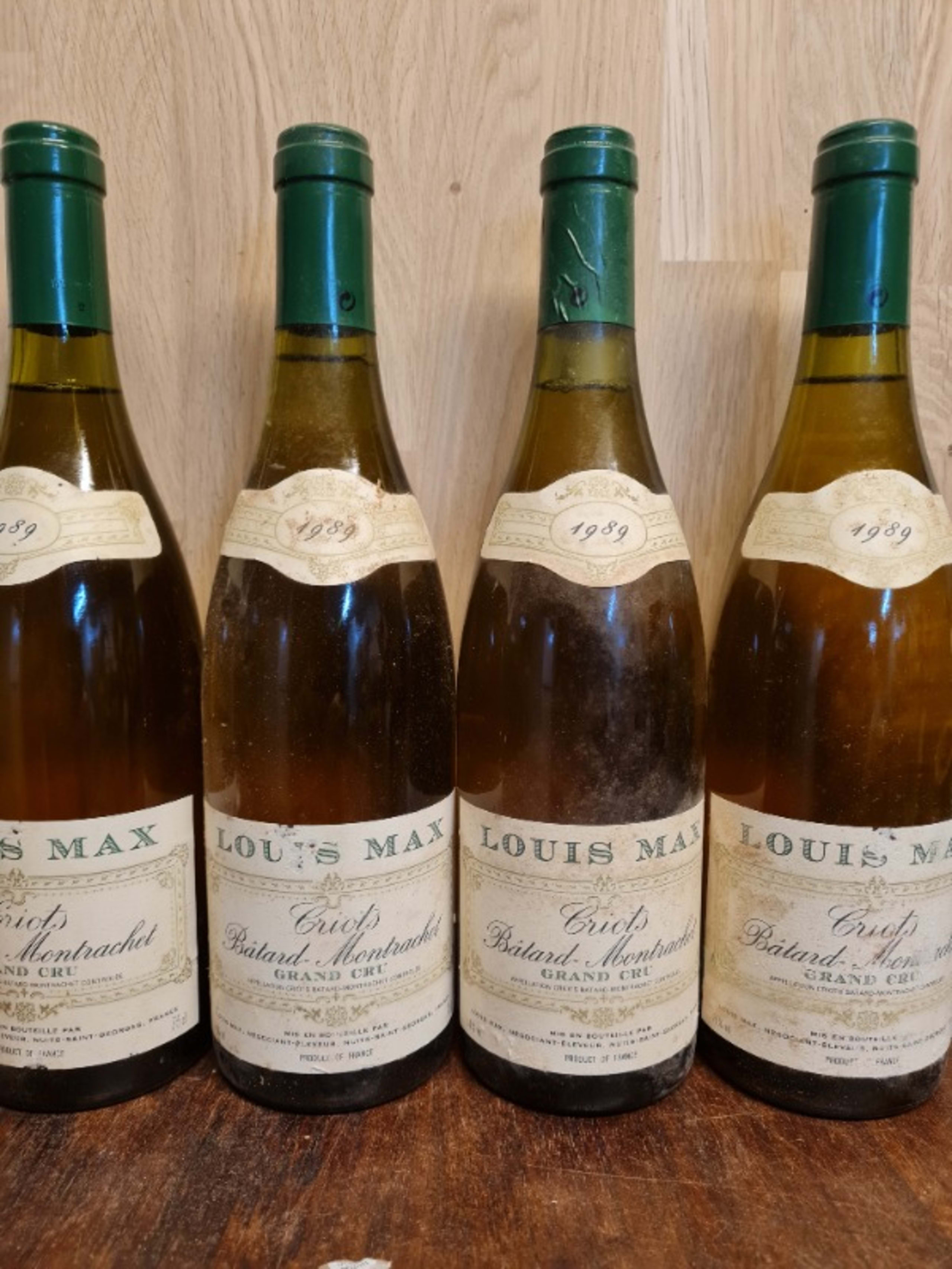 4 x Criots-Bâtard-Montrachet, Louis Max, 1989