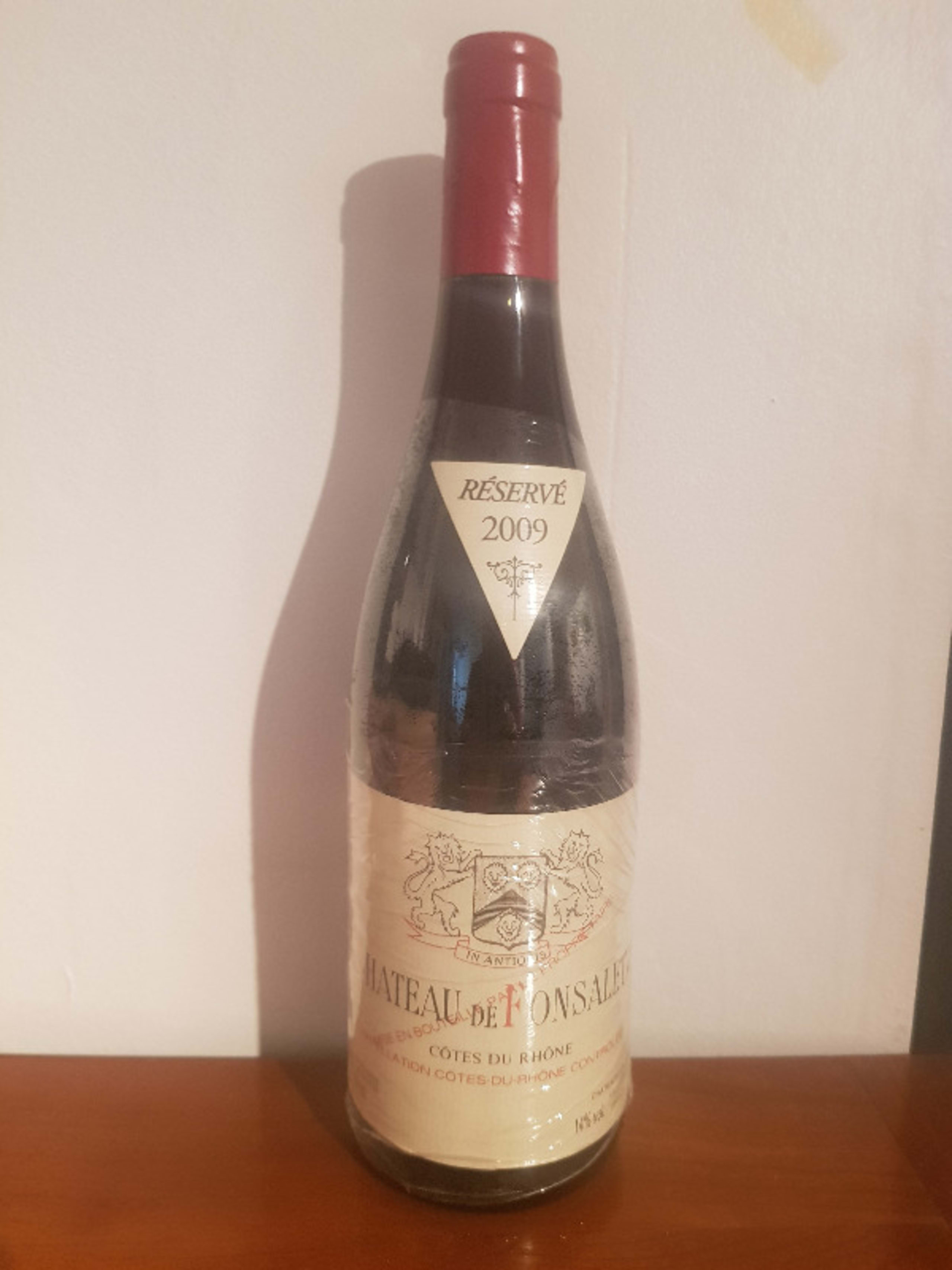 Côtes-du-Rhône, Château de Fonsalette, 2009