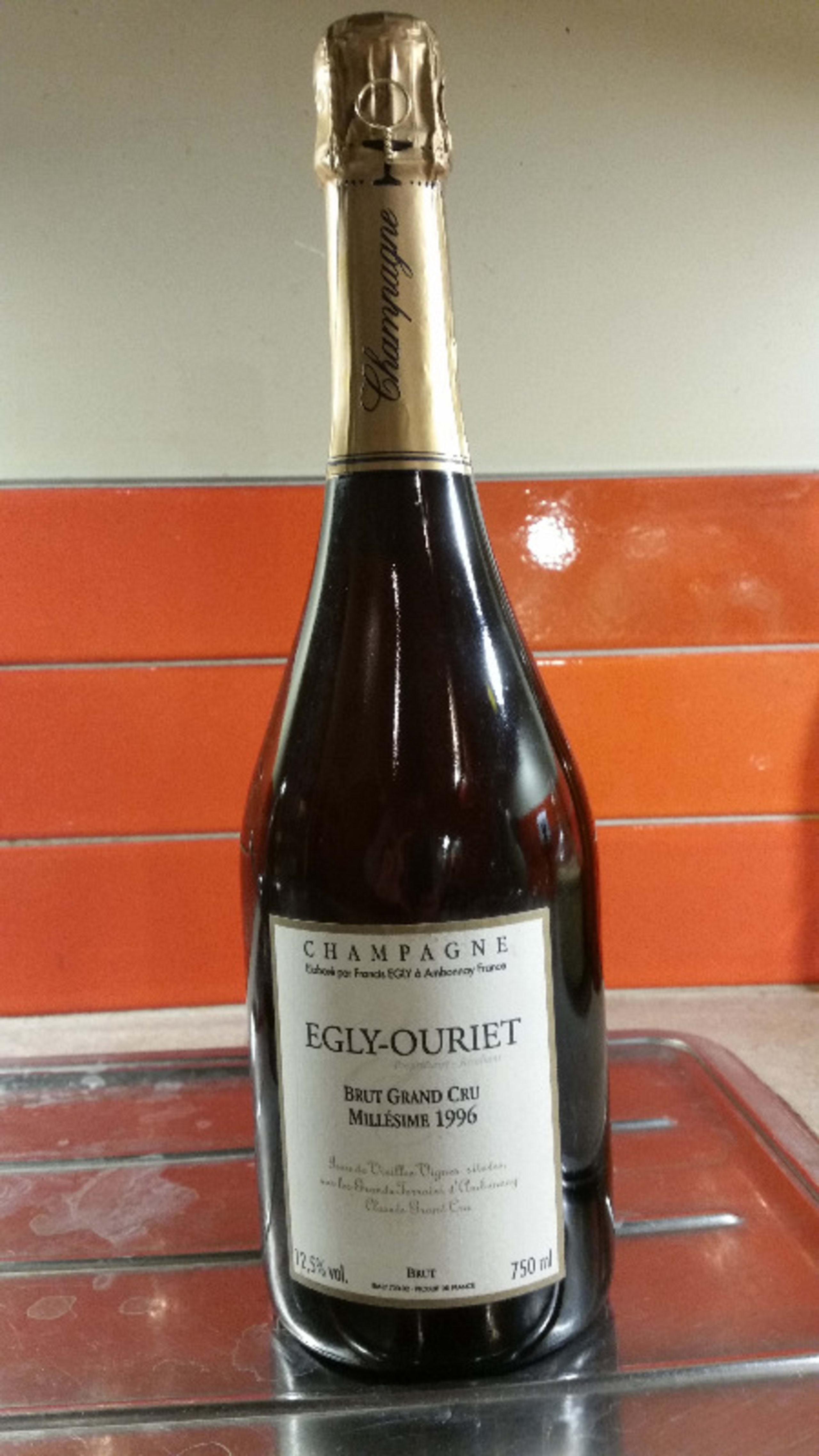 Brut Grand Cru Millésime, Egly - Ouriet, Champagne, 1996