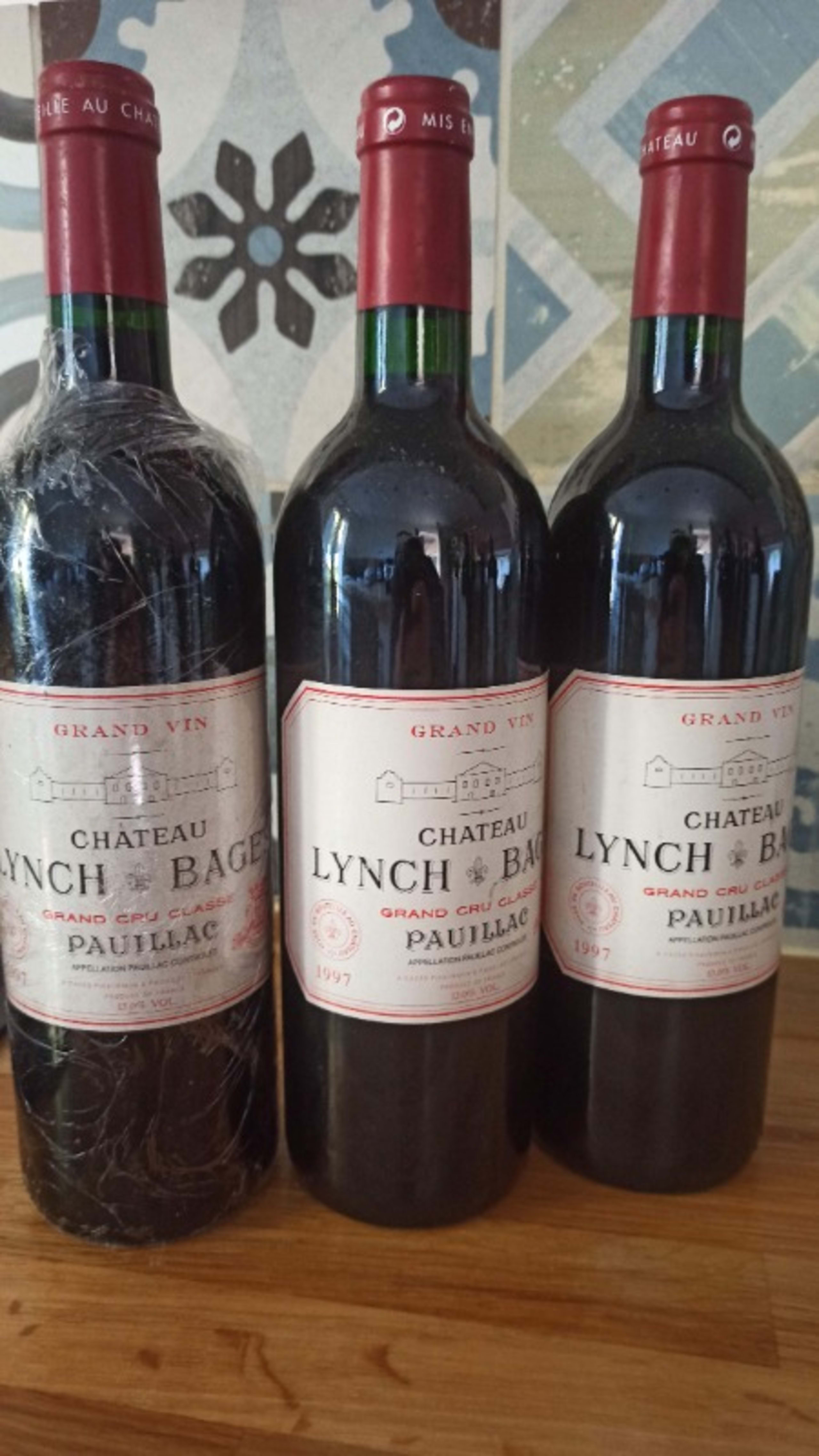 3 x Grand Cru Classé, Château Lynch Bages, Pauillac, 1997