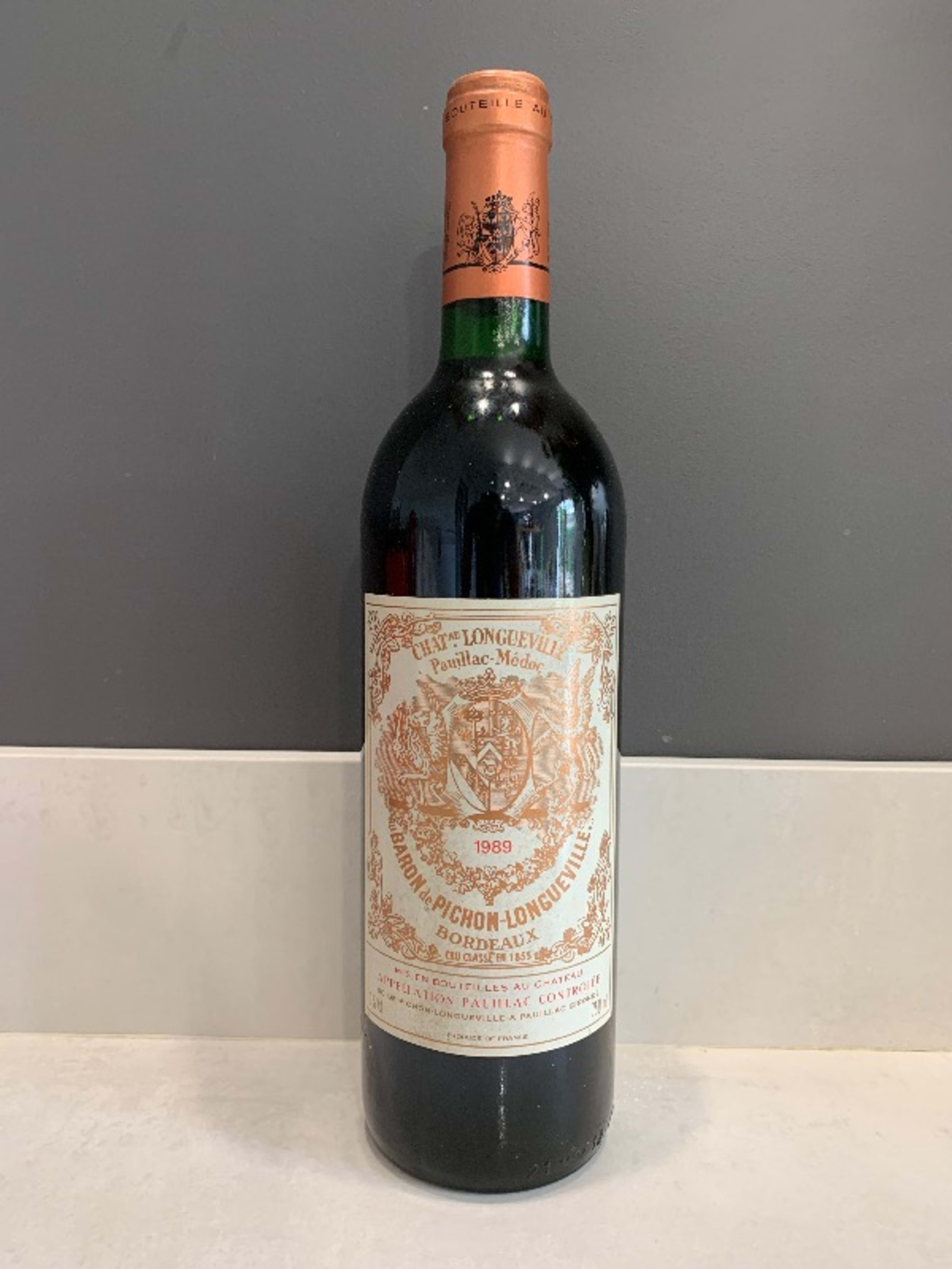 Pichon Baron, Château Longueville, Pauillac, 1989