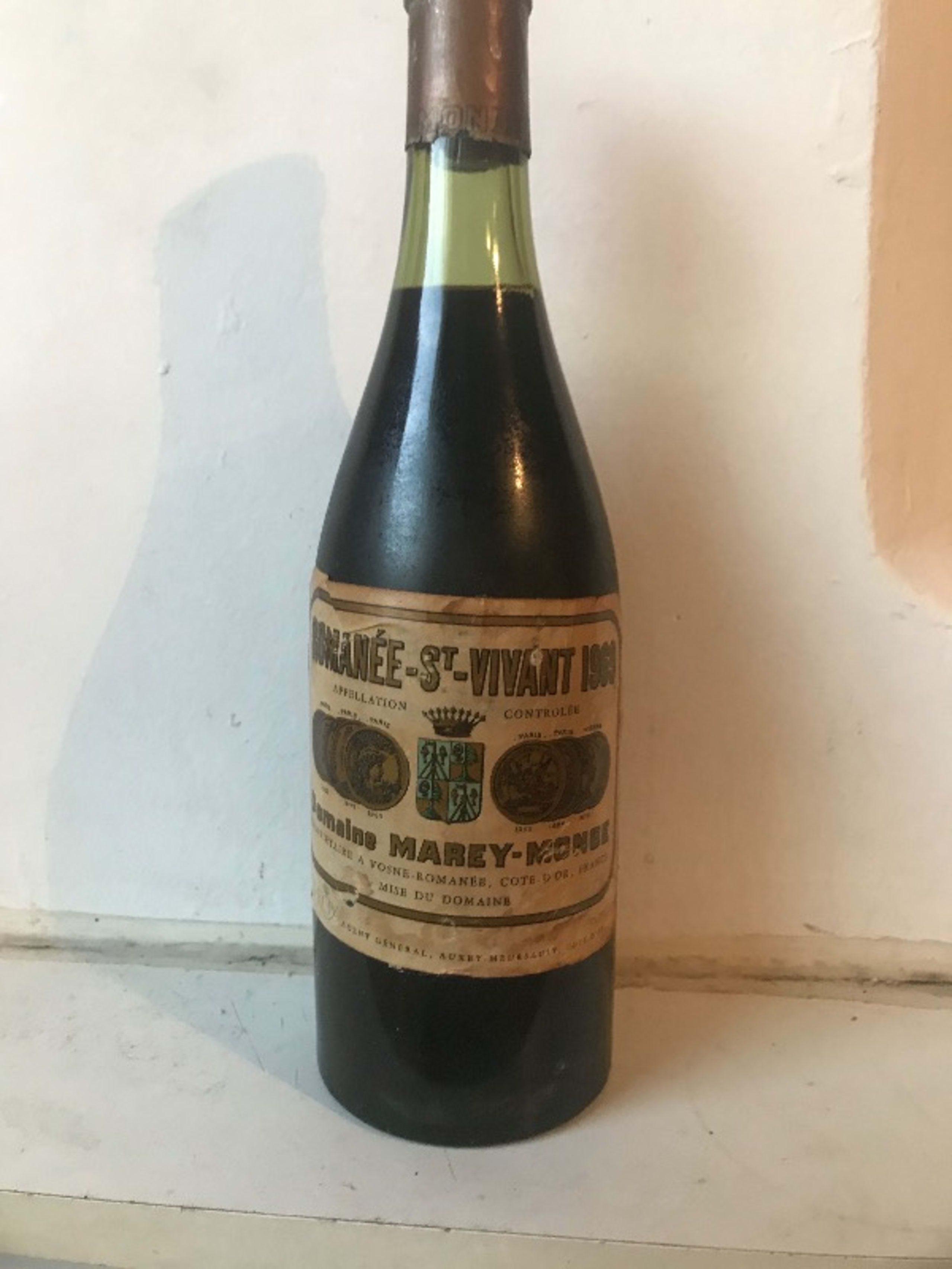 Romanée-Saint-Vivant, Grand cru, Domaine de la Romanée Conti, 1969