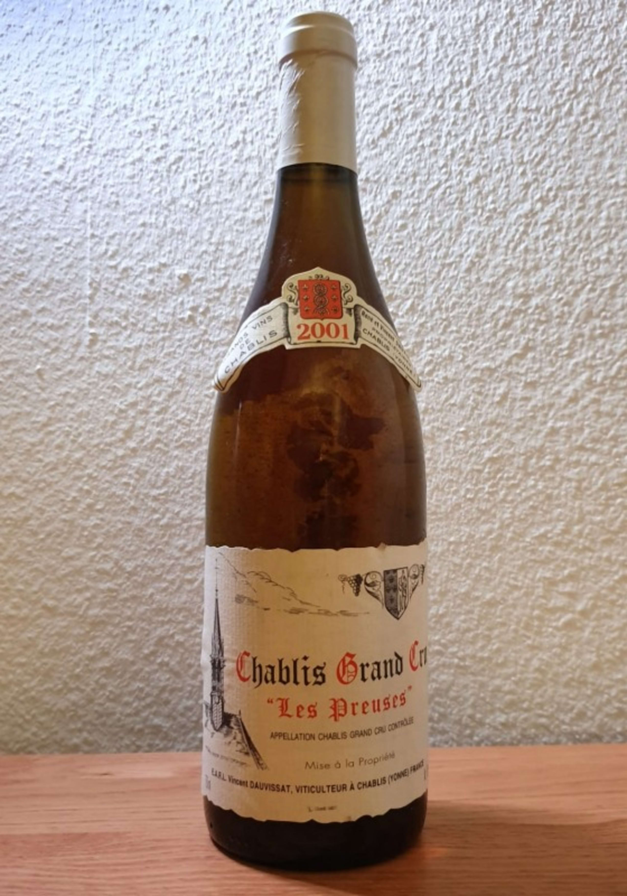 Chablis Grand Cru, Les Preuses, René & Vincent DAUVISSAT, 2001
