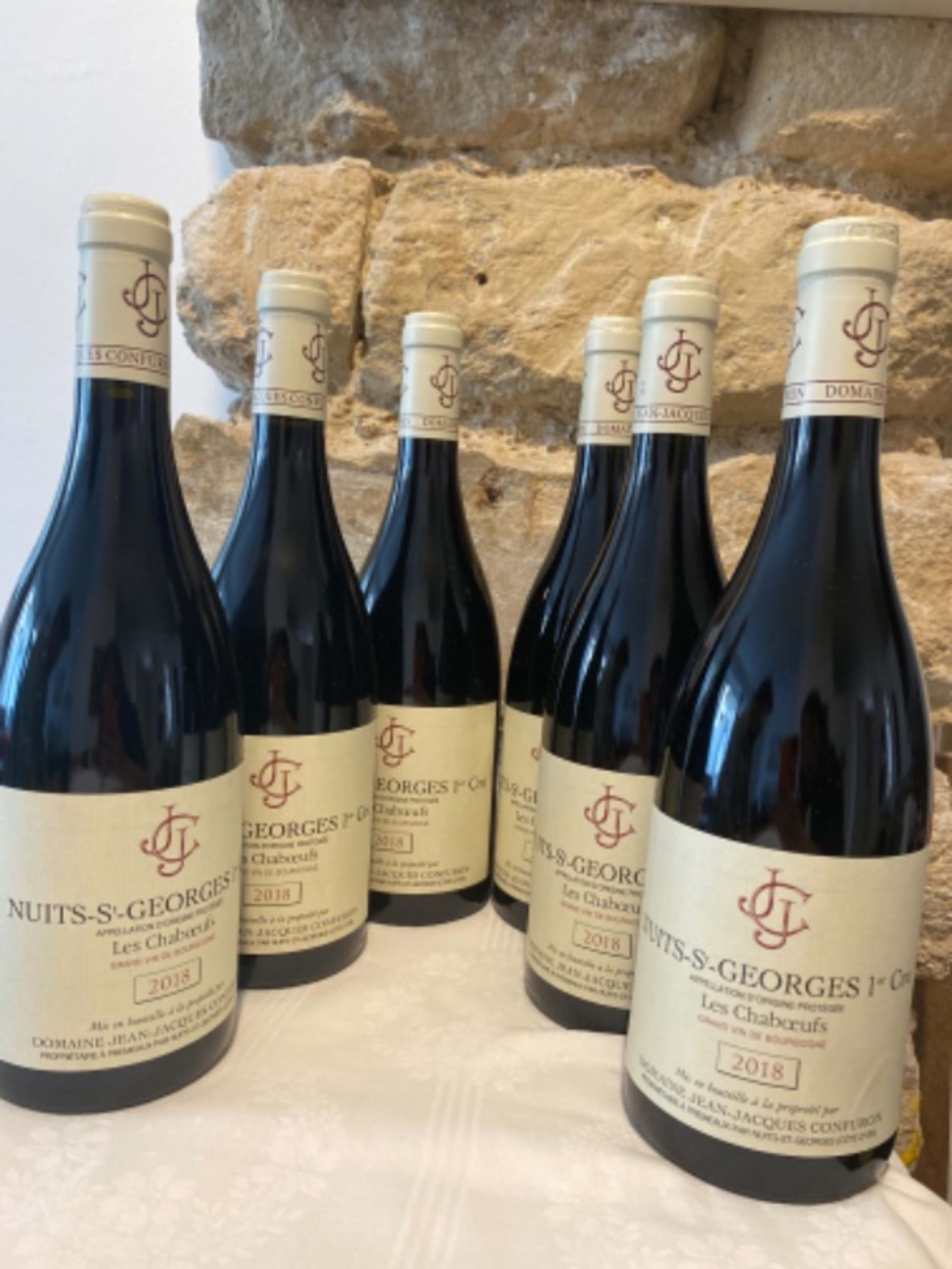6 x Nuits-Saint-Georges, 1er Cru - Les Chaboeufs, Domaine J.J.Confuron, 2018