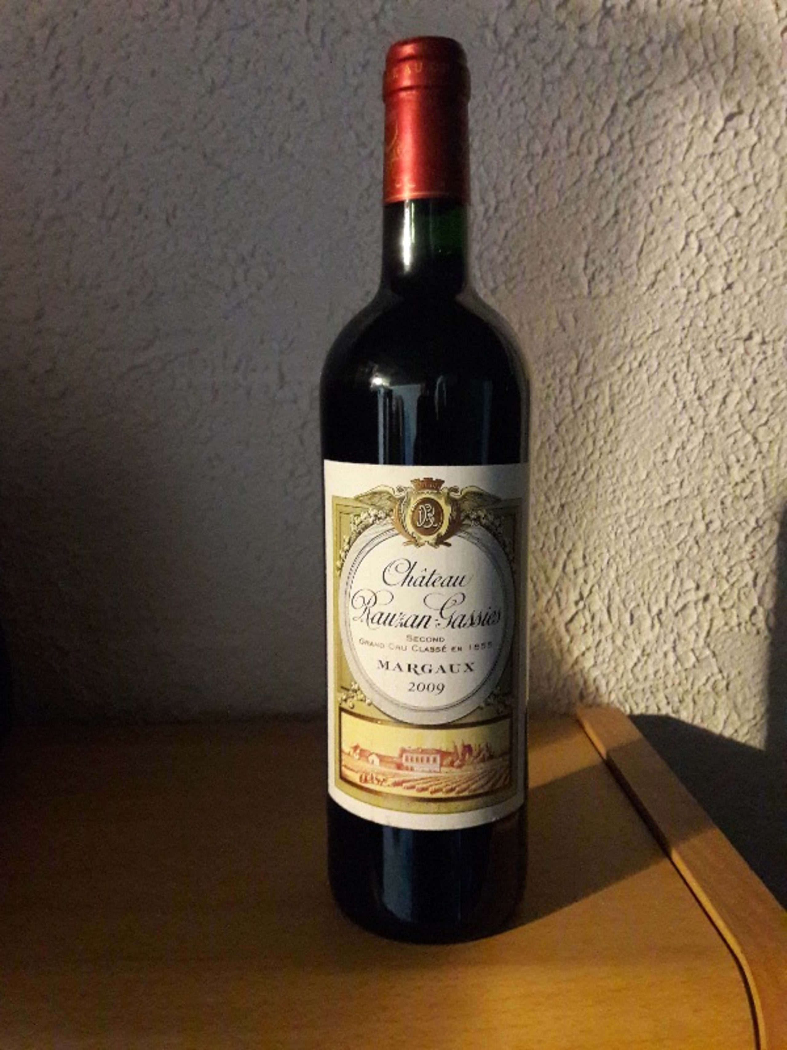 château Rauzan-Gassies, Margaux, 2009