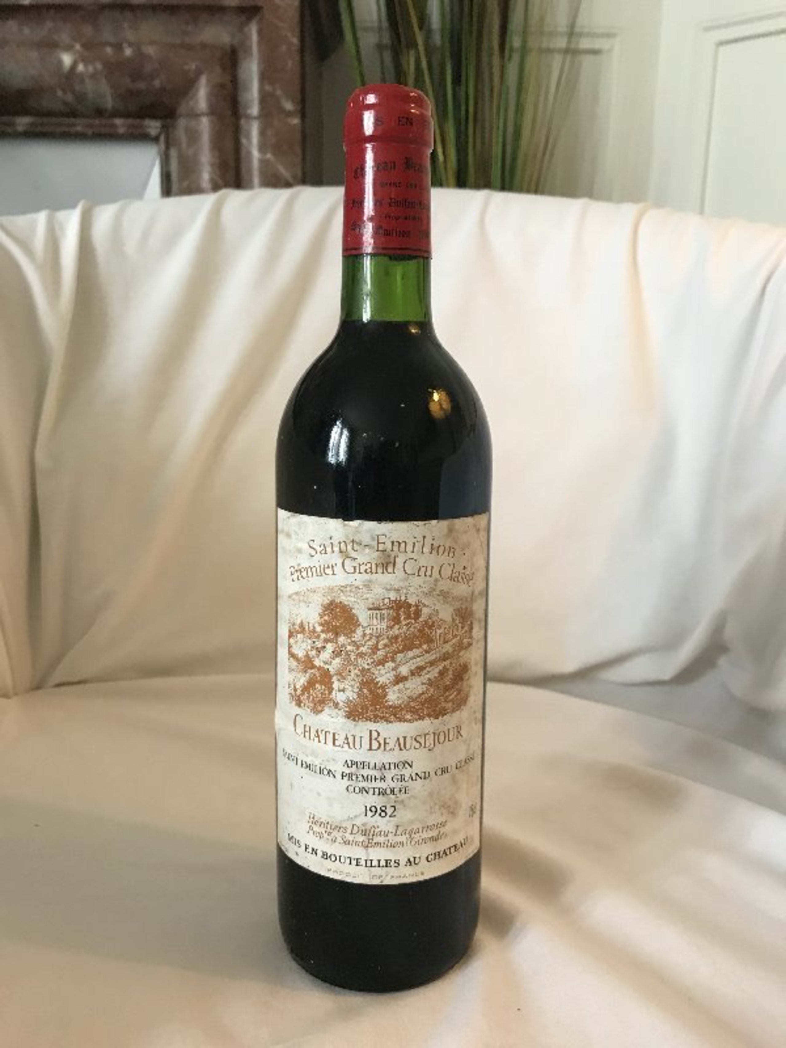 Premier Grand Cru Classé, Château Beauséjour, Saint-Émilion, 1982