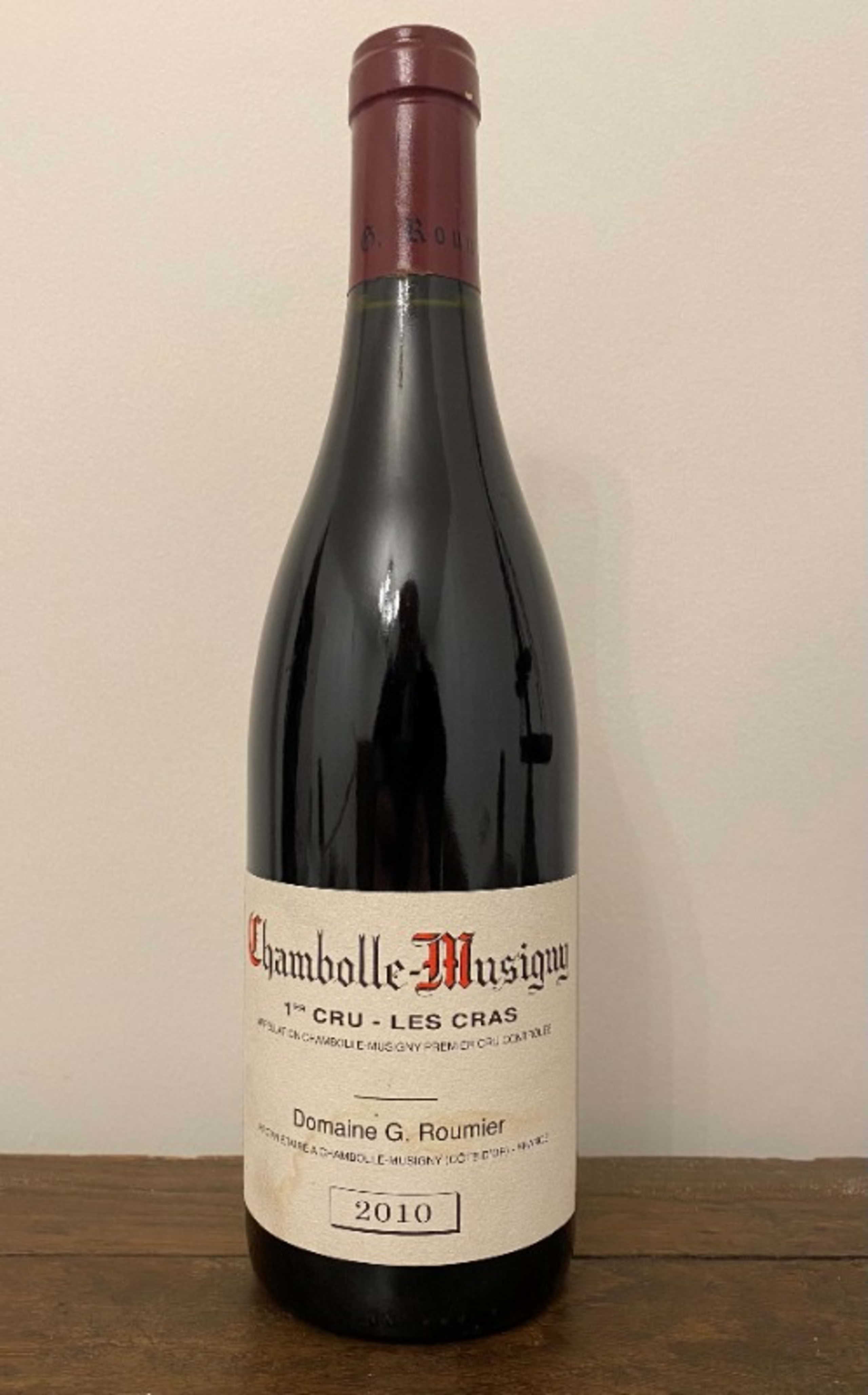 Chambolle-Musigny, 1er cru Les Cras, Domaine Roumier, 2010
