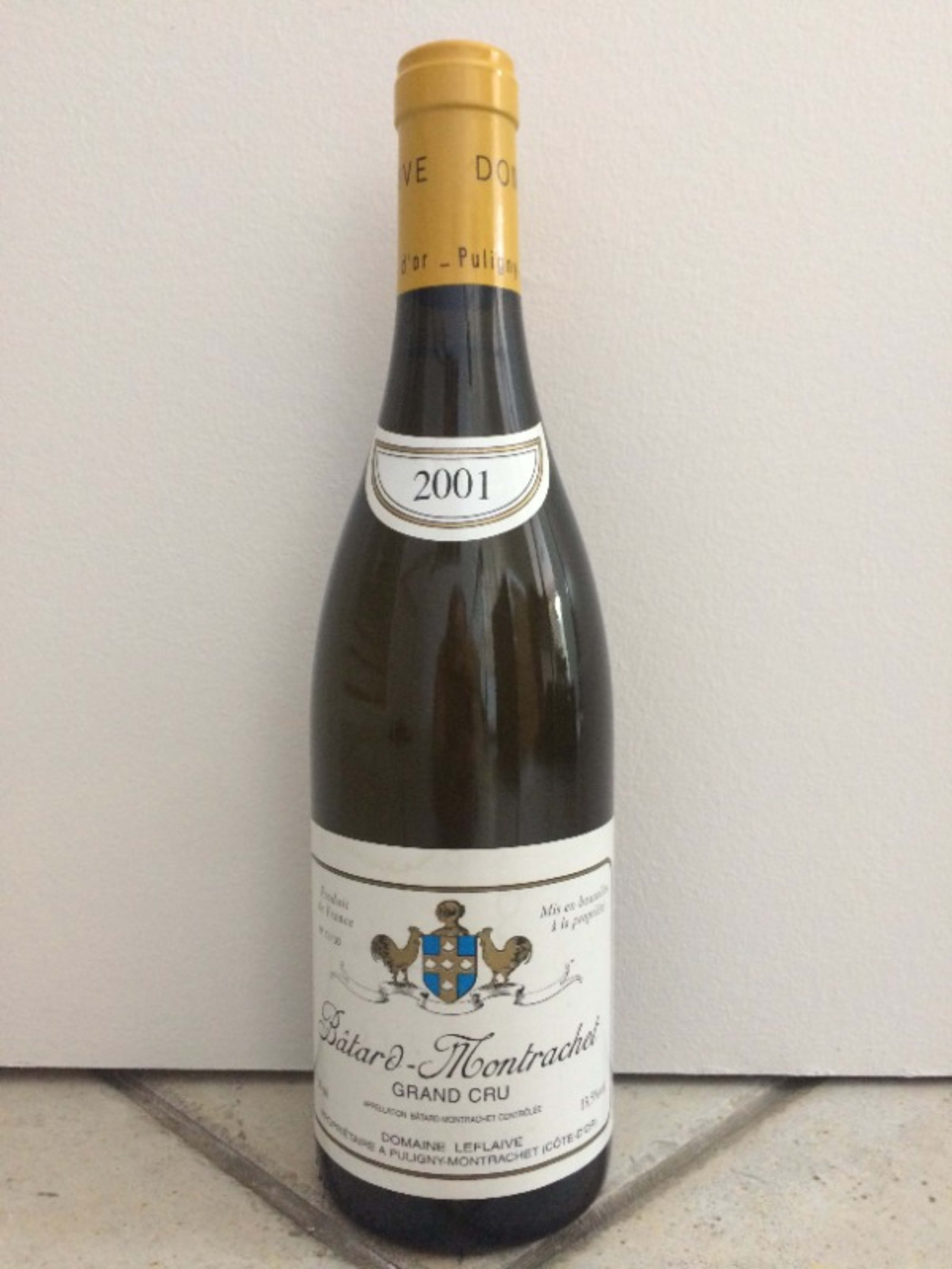 Bâtard-Montrachet, Grand Cru, Domaine Leflaive, 2001