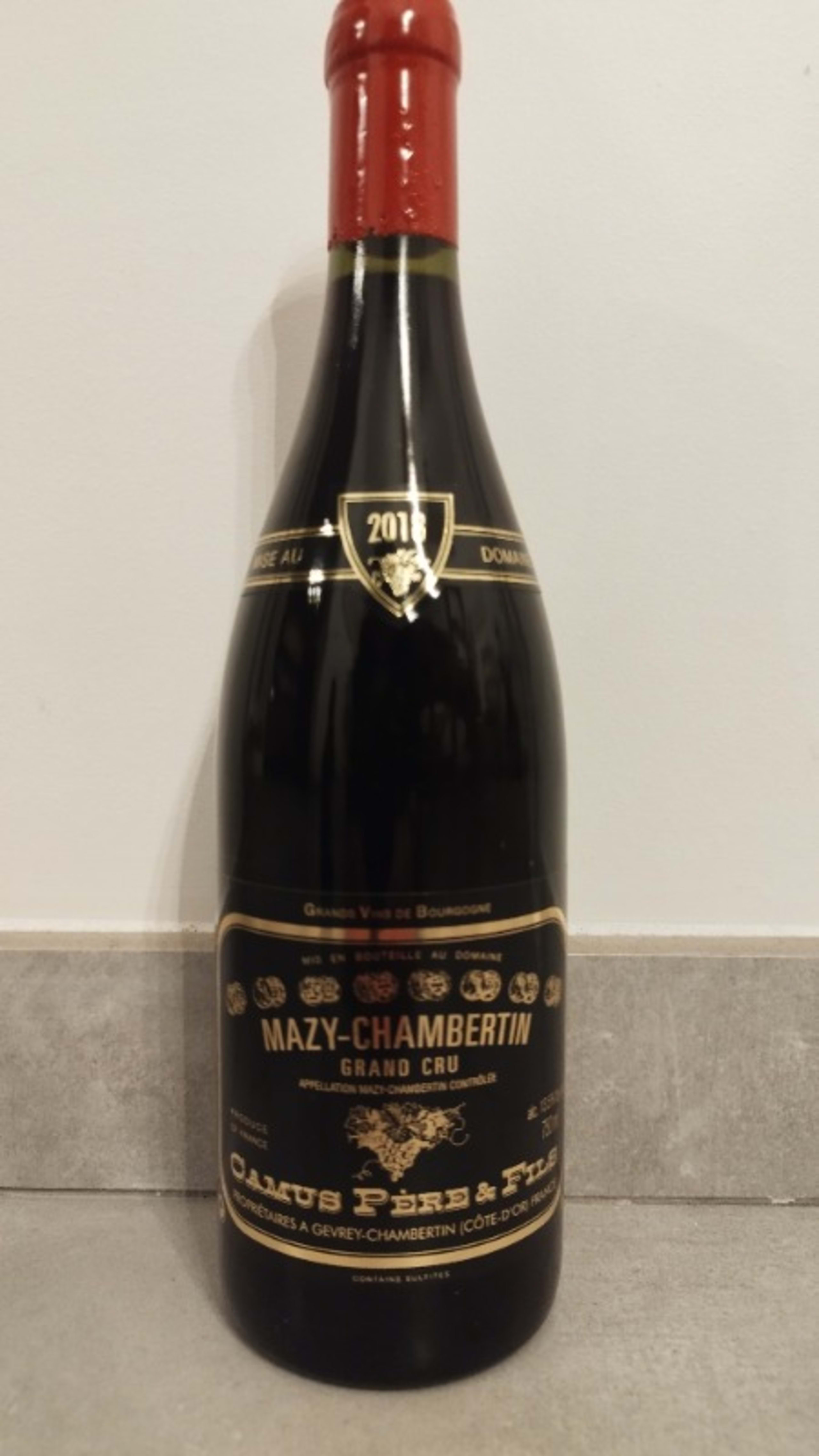Mazis-Chambertin, Grand Cru, Camus Père & Fils, 2018