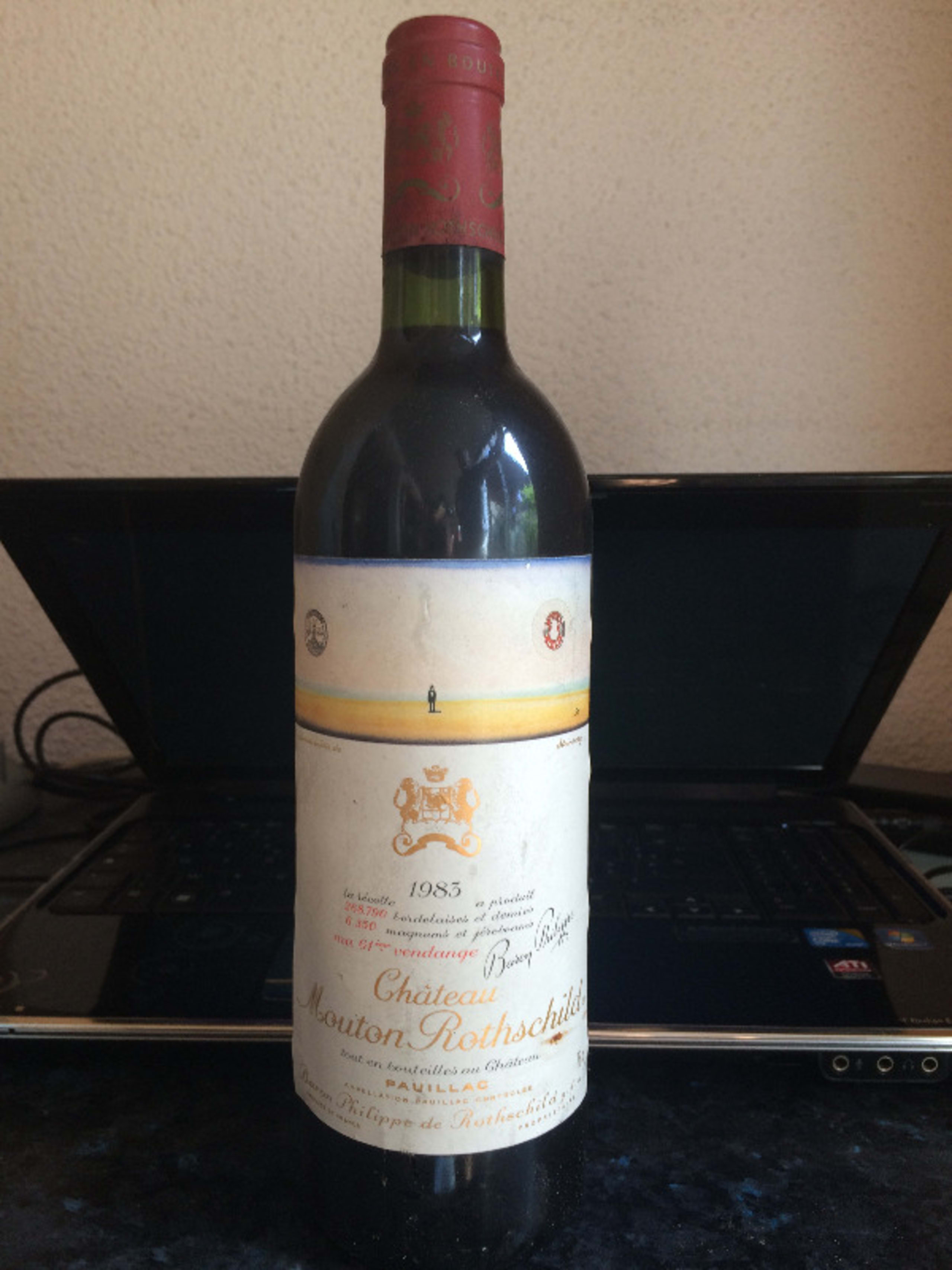 Château Mouton Rothschild, Pauillac, 1983