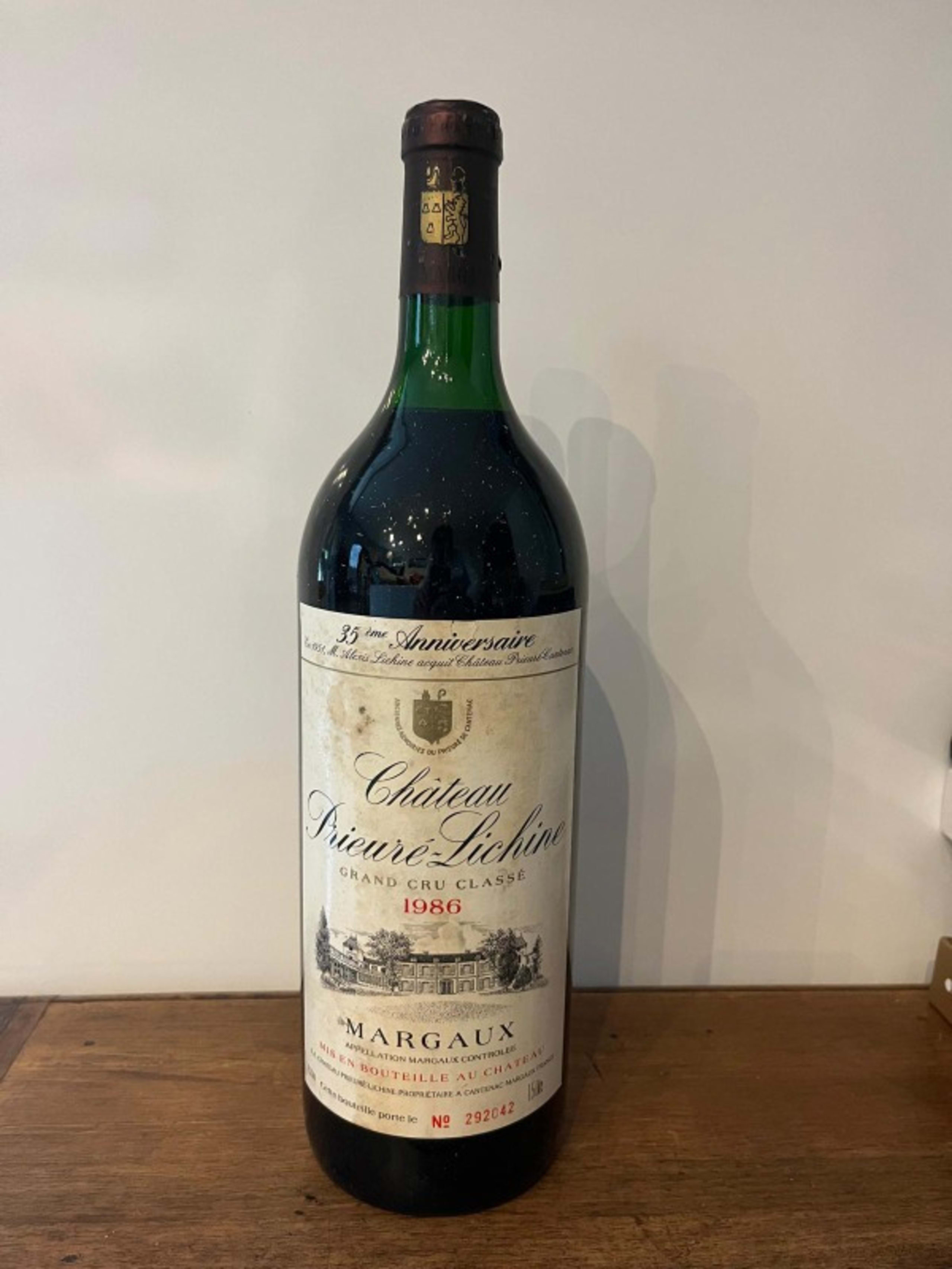 Château Prieuré Lichine, Margaux, 1986 (Magnum)
