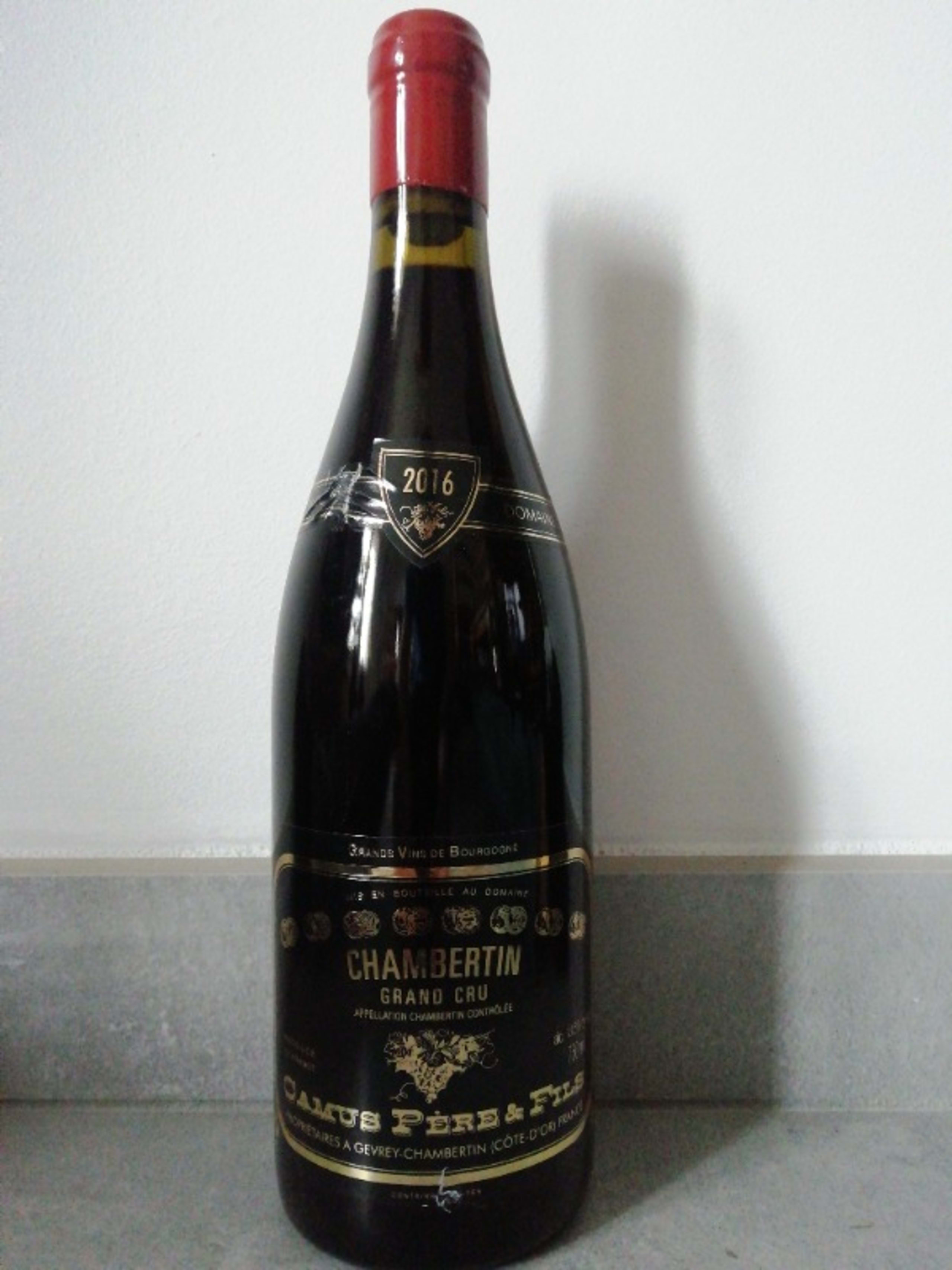 Chambertin, Grand Cru, Camus Père et Fils, 2016