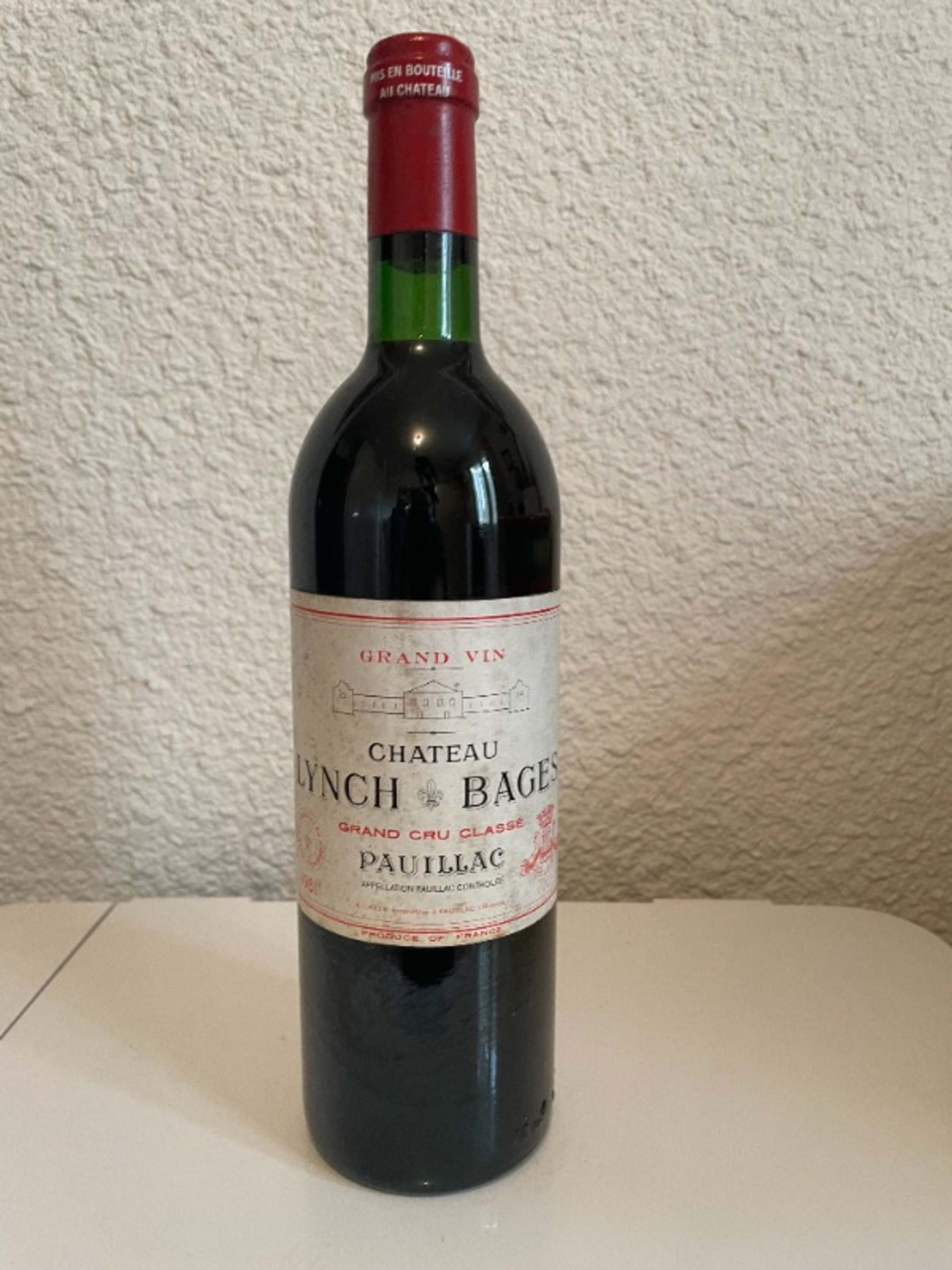 Château Lynch-Bages, Pauillac, 1981