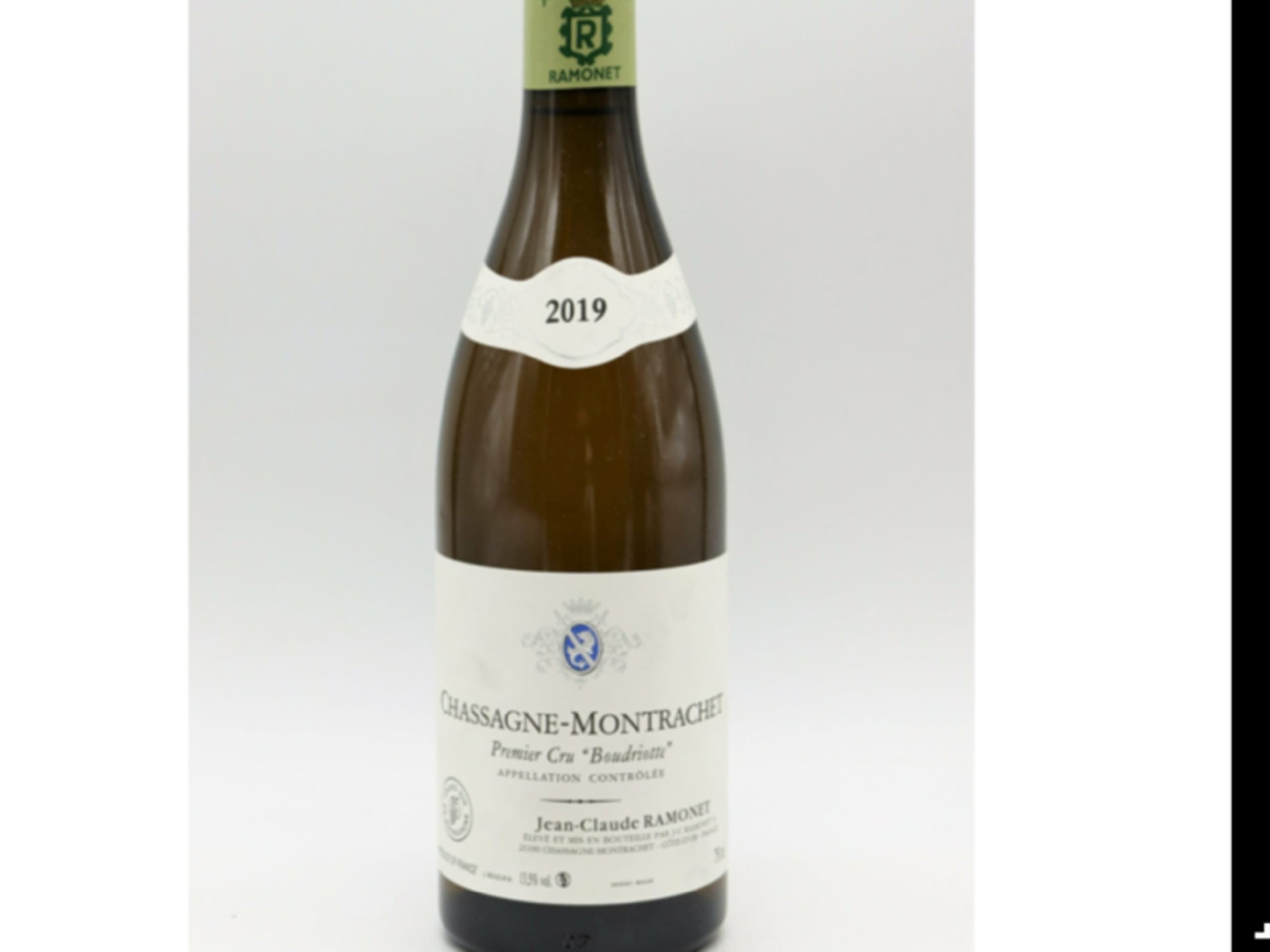 Chassagne-Montrachet, 1 er cru  Boudriotte, Jean Claude RAMONET, 2019