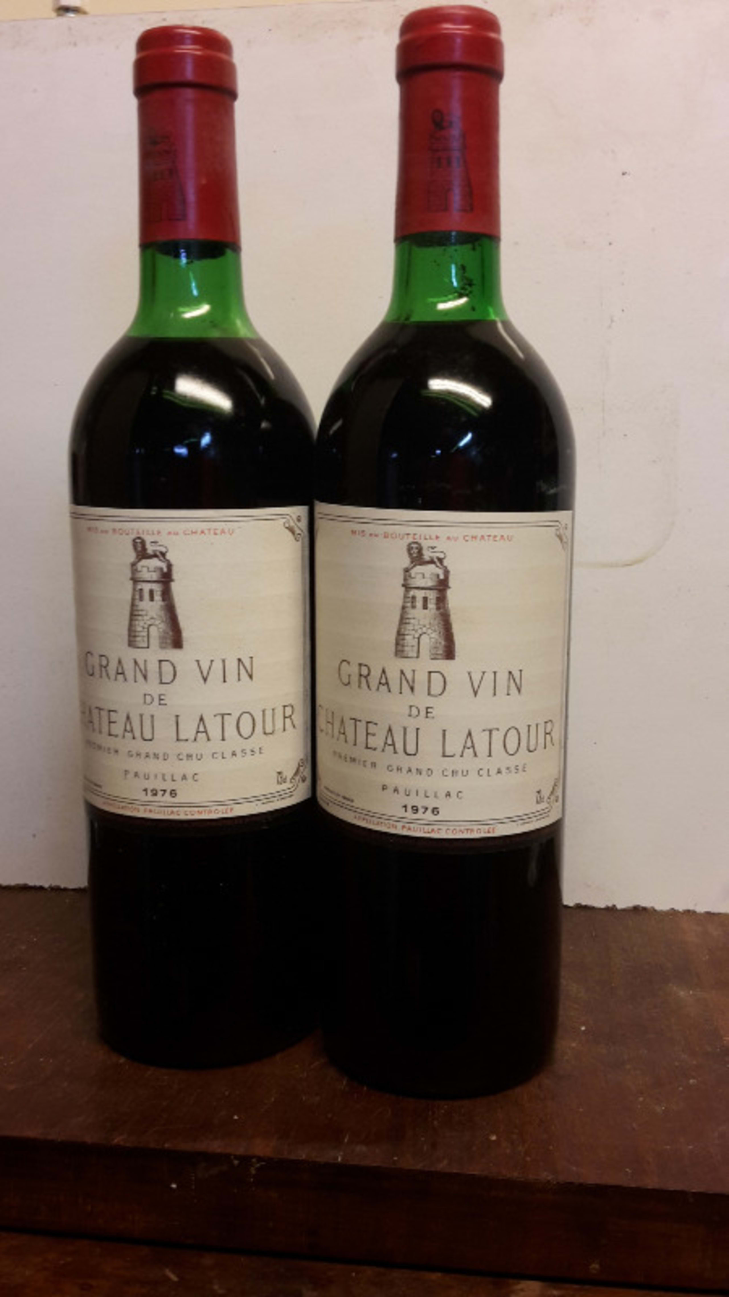 2 x Grand Vin de Château Latour, Pauillac, 1976