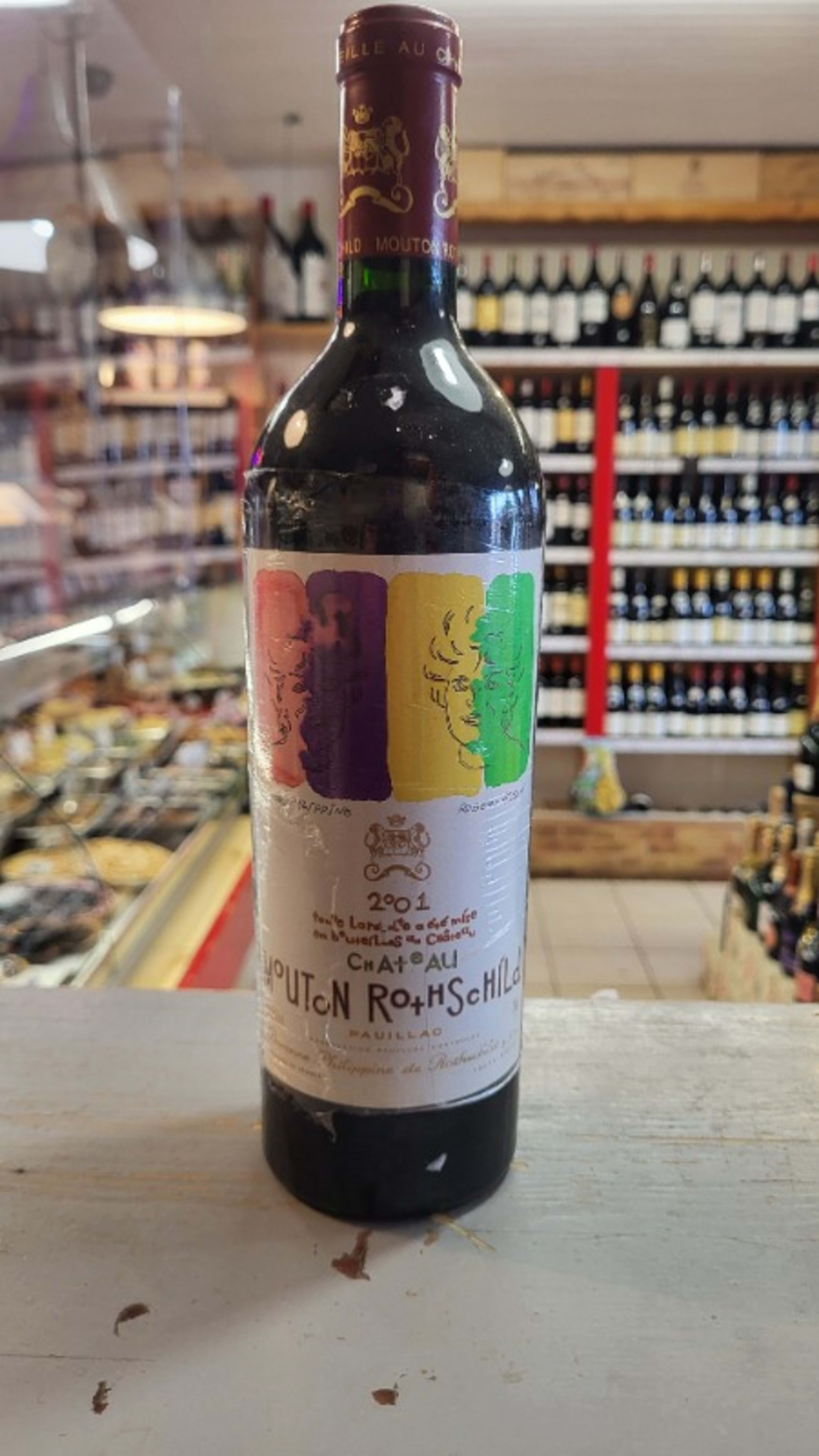 château Mouton Rothschild, Pauillac, 2001