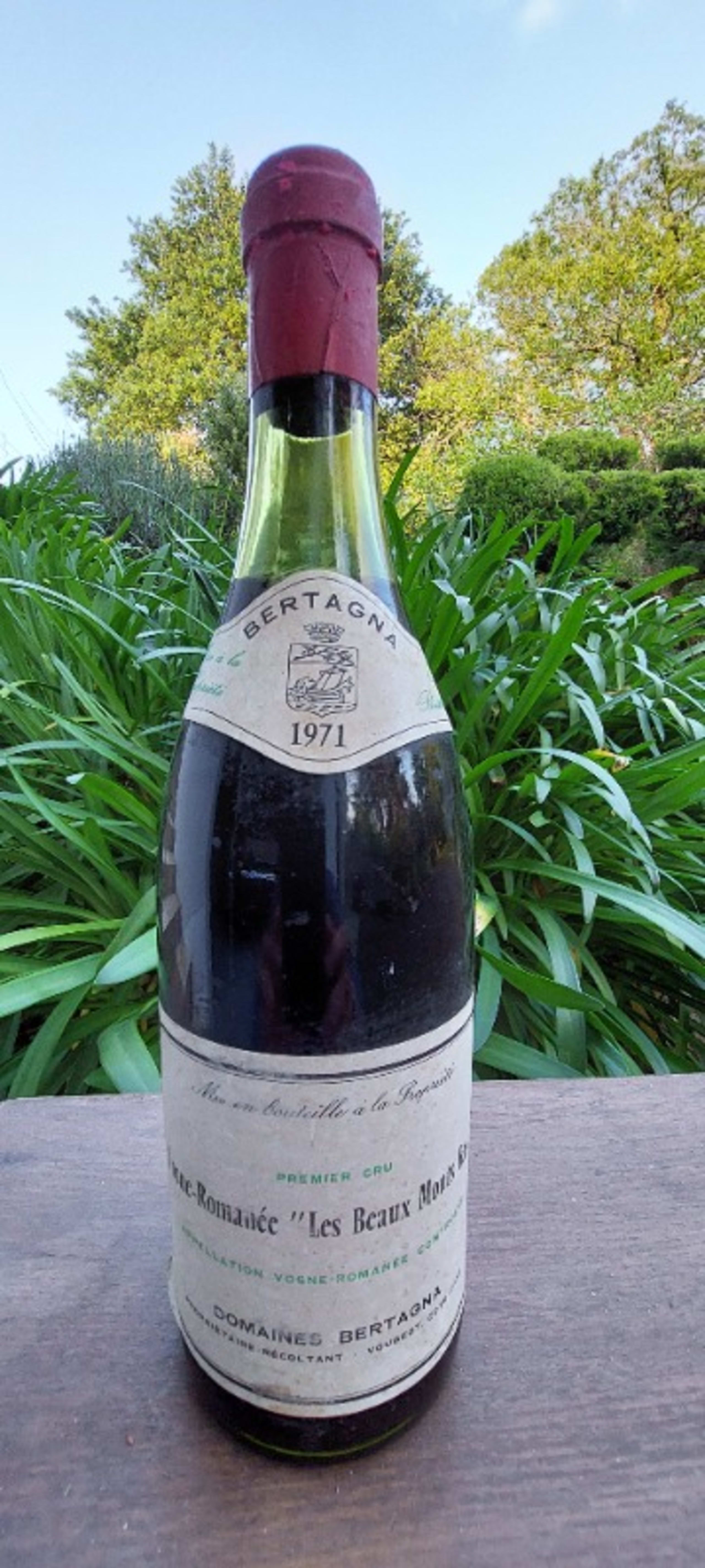 Vosne-Romanée, Les Beaux monts Bas, Bertagna, 1971