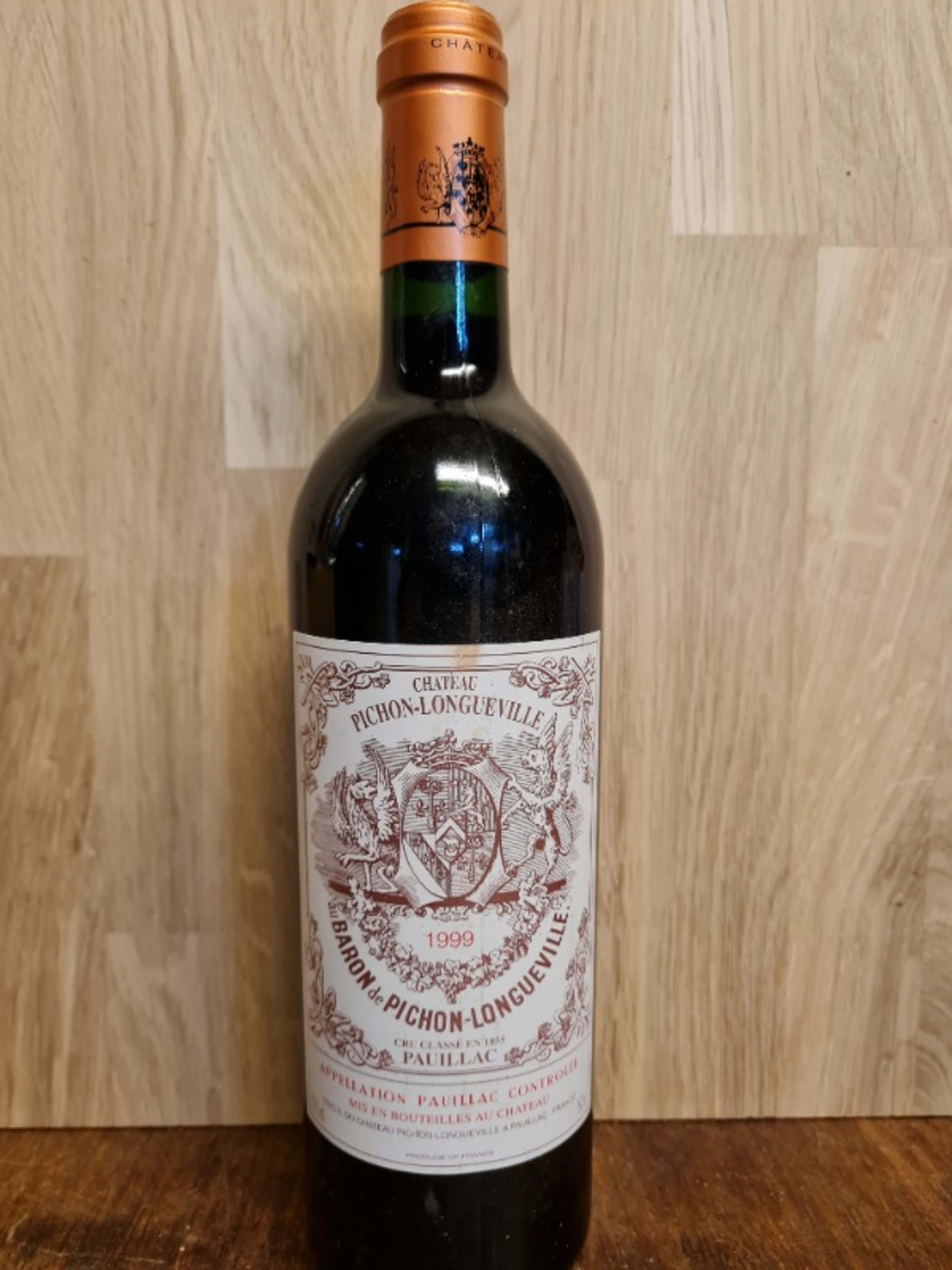 Baron Longueville, château Pichon-Longueville, Pauillac, 1999