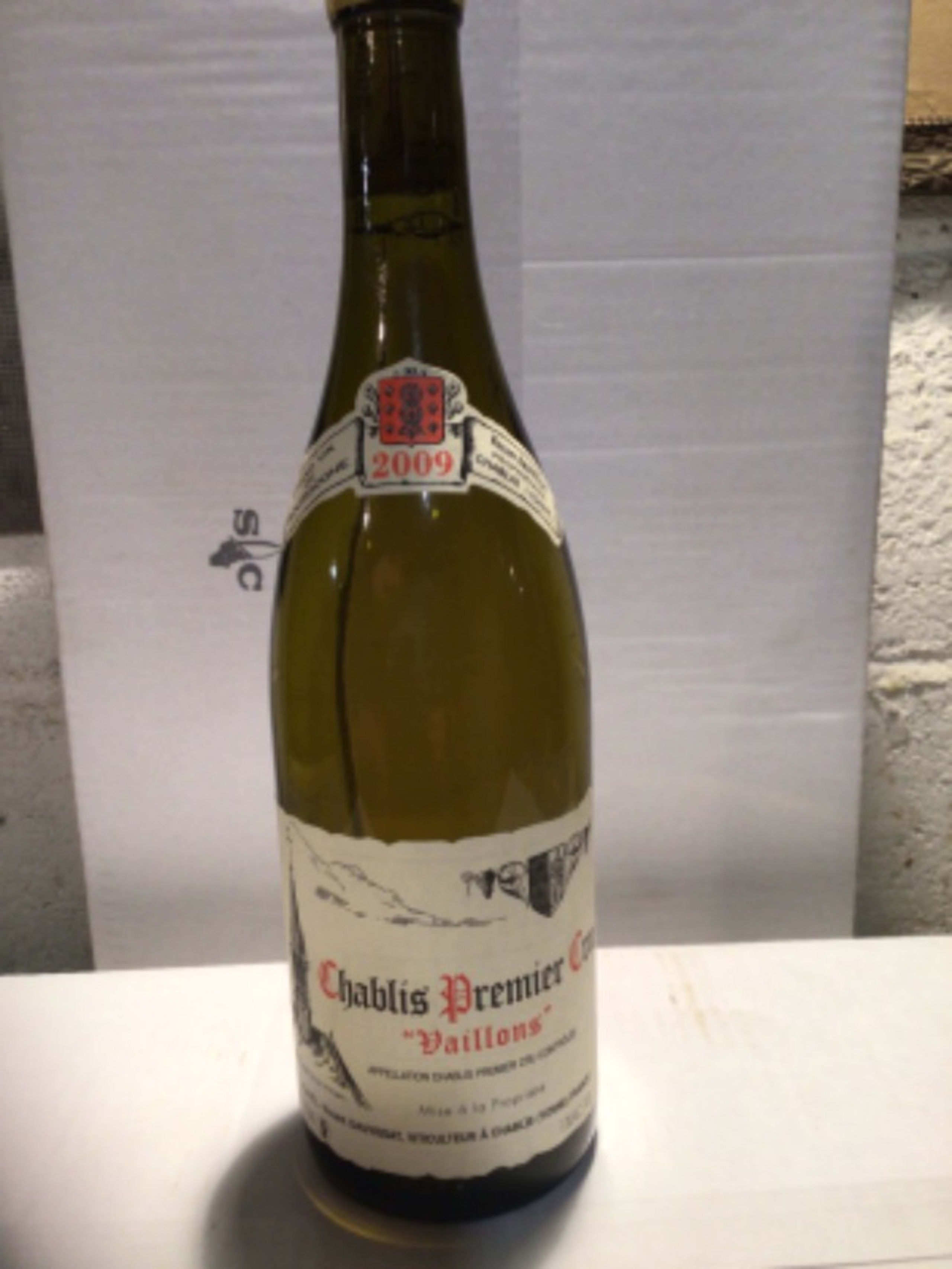 Chablis Premier Cru, Vaillons, Vincent Dauvissat, 2009