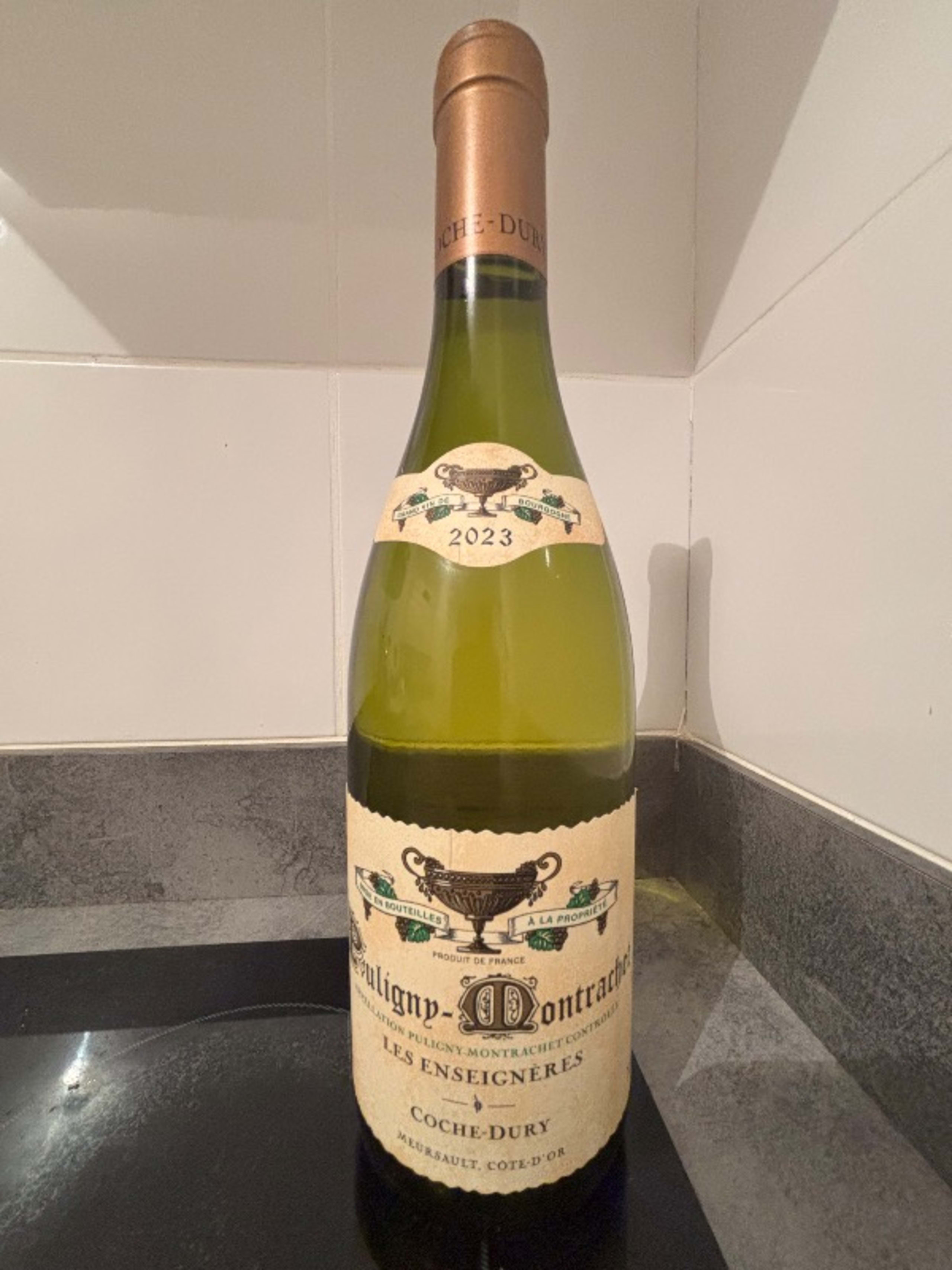 Puligny-Montrachet, Les Enseignères,  J.F. Coche-Dury, 2023