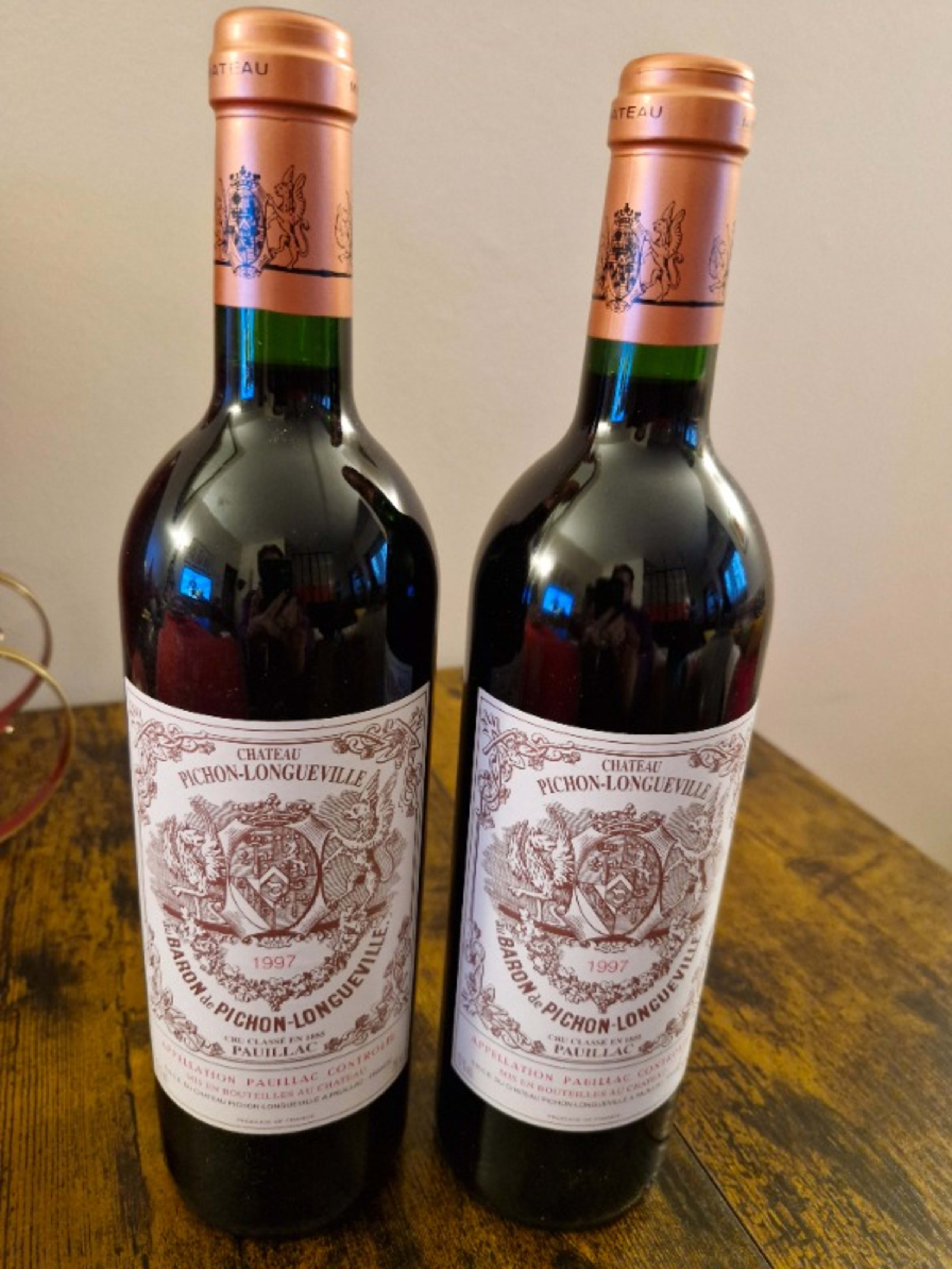 2 x Au Baron, Château Pichon  Longueville, Pauillac, 1997