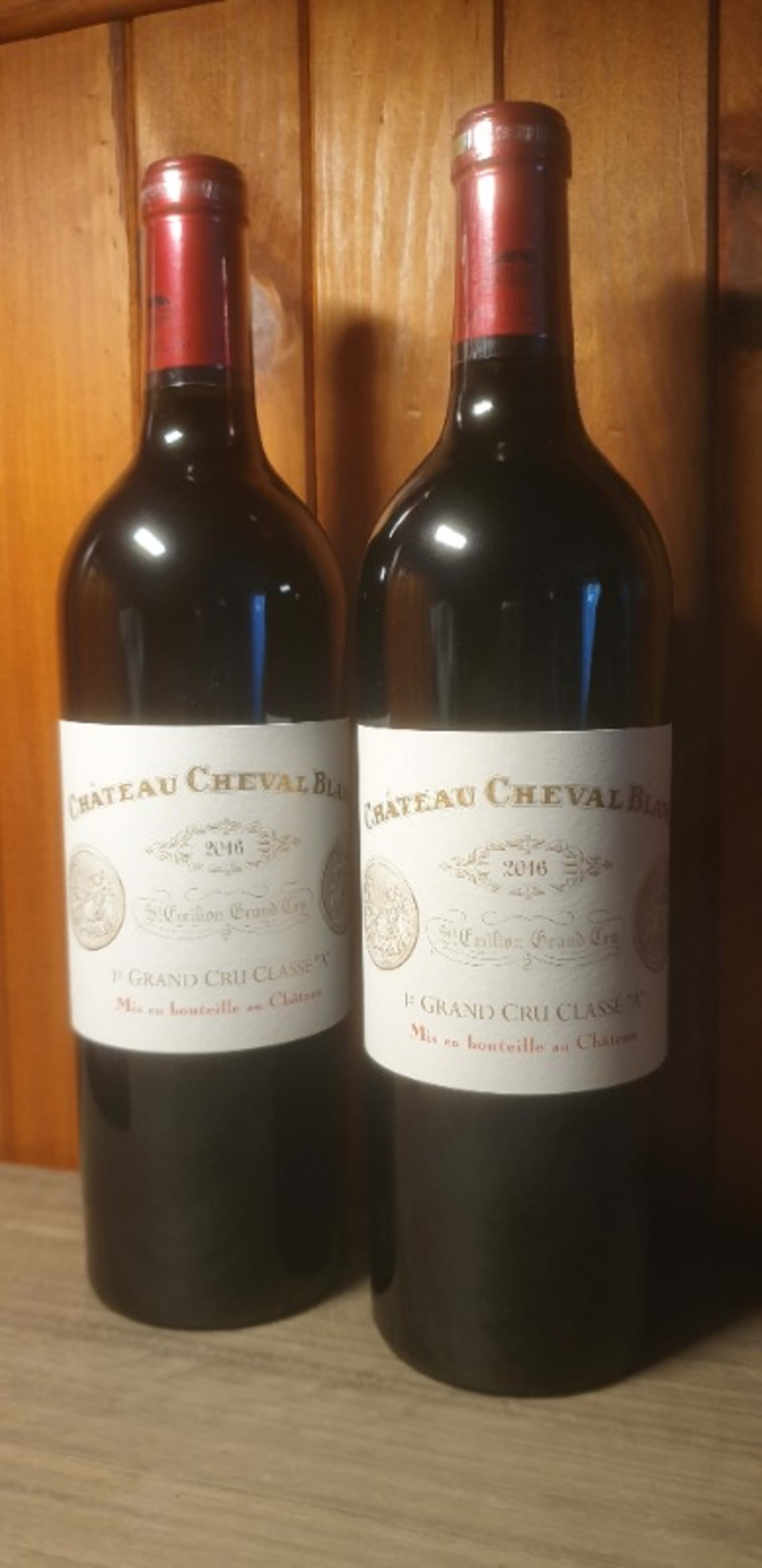2 x Château Cheval Blanc, Saint-Émilion, 1 er Grand Cru Classé A,, 2016