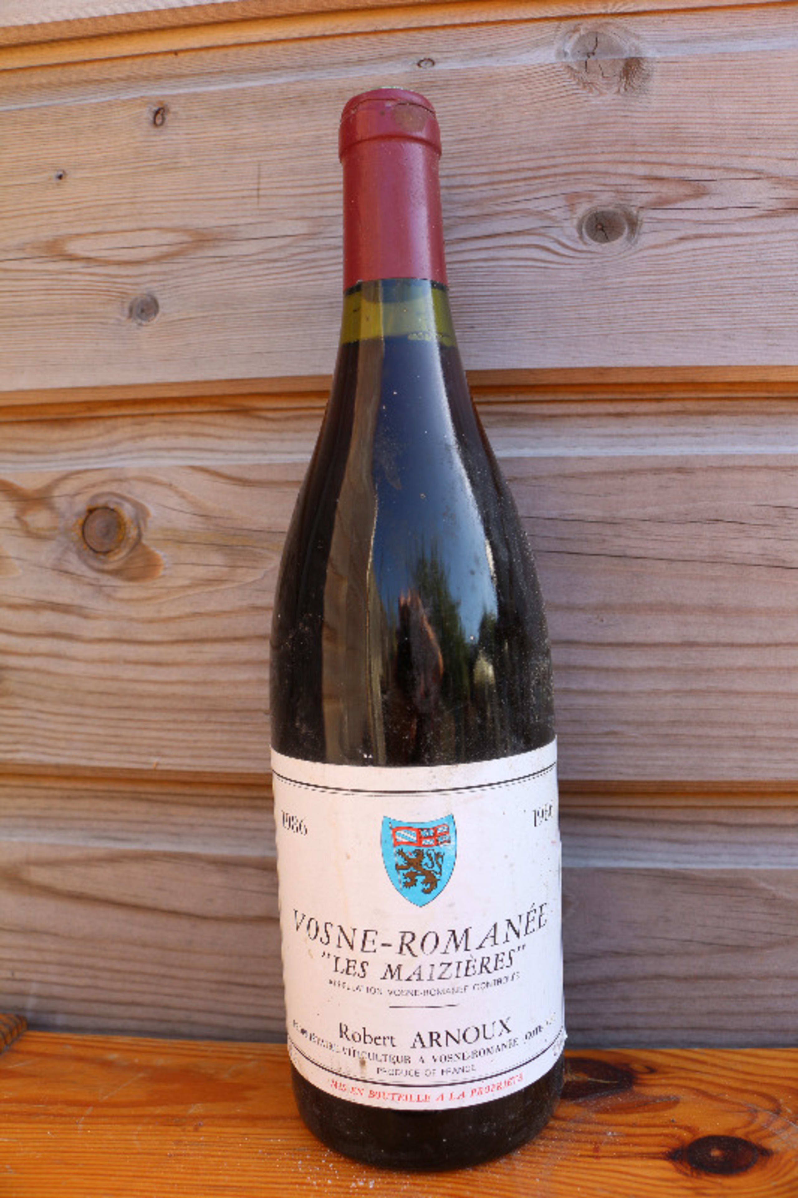 Vosne-Romanée, "les Maizières", Robert Arnoux, 1986