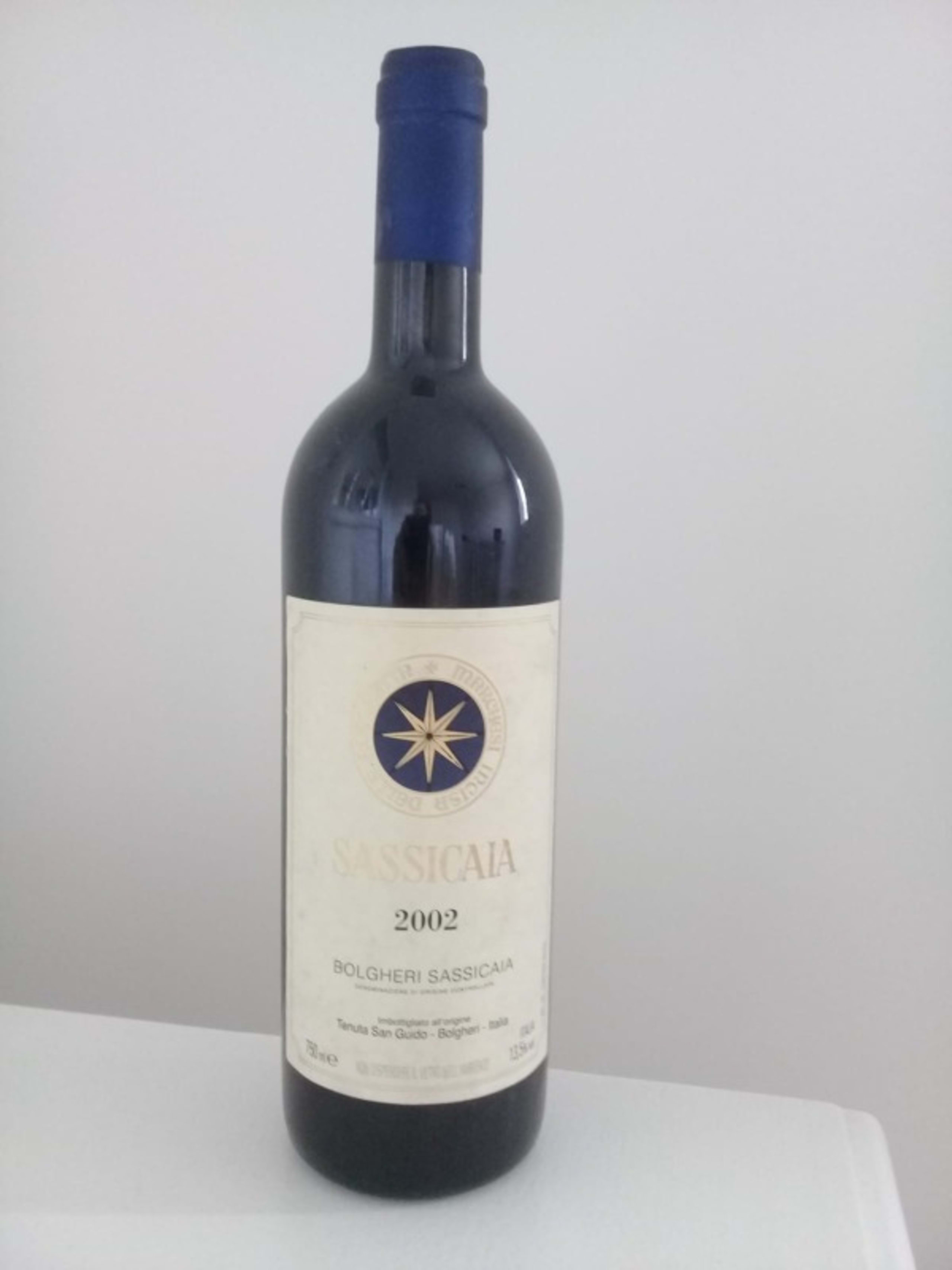 sassicaia, Tenuta San Guido, DOC Bolgheri, 2002