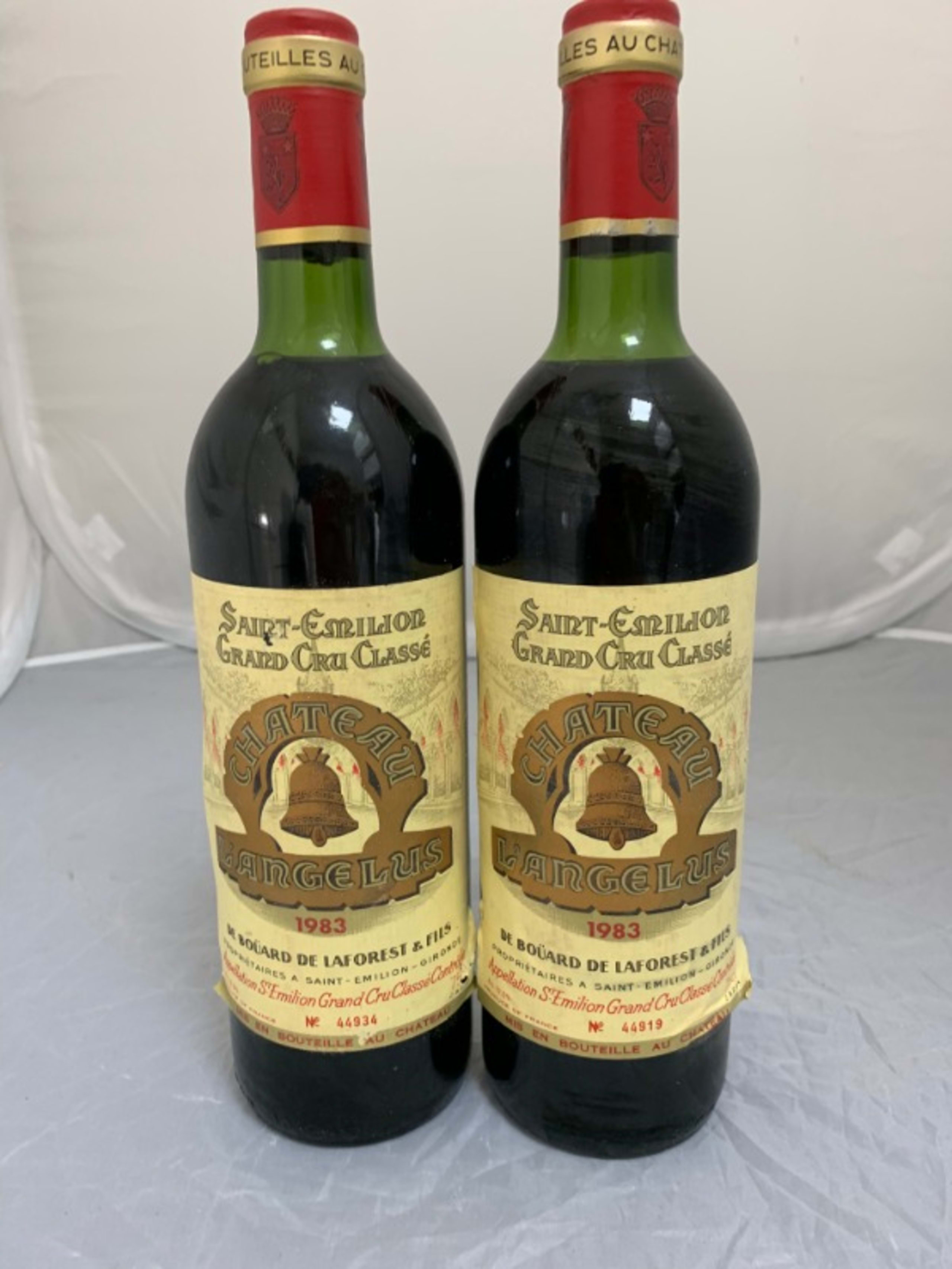 2 x Angélus, Saint-Émilion Grand Cru, 1983