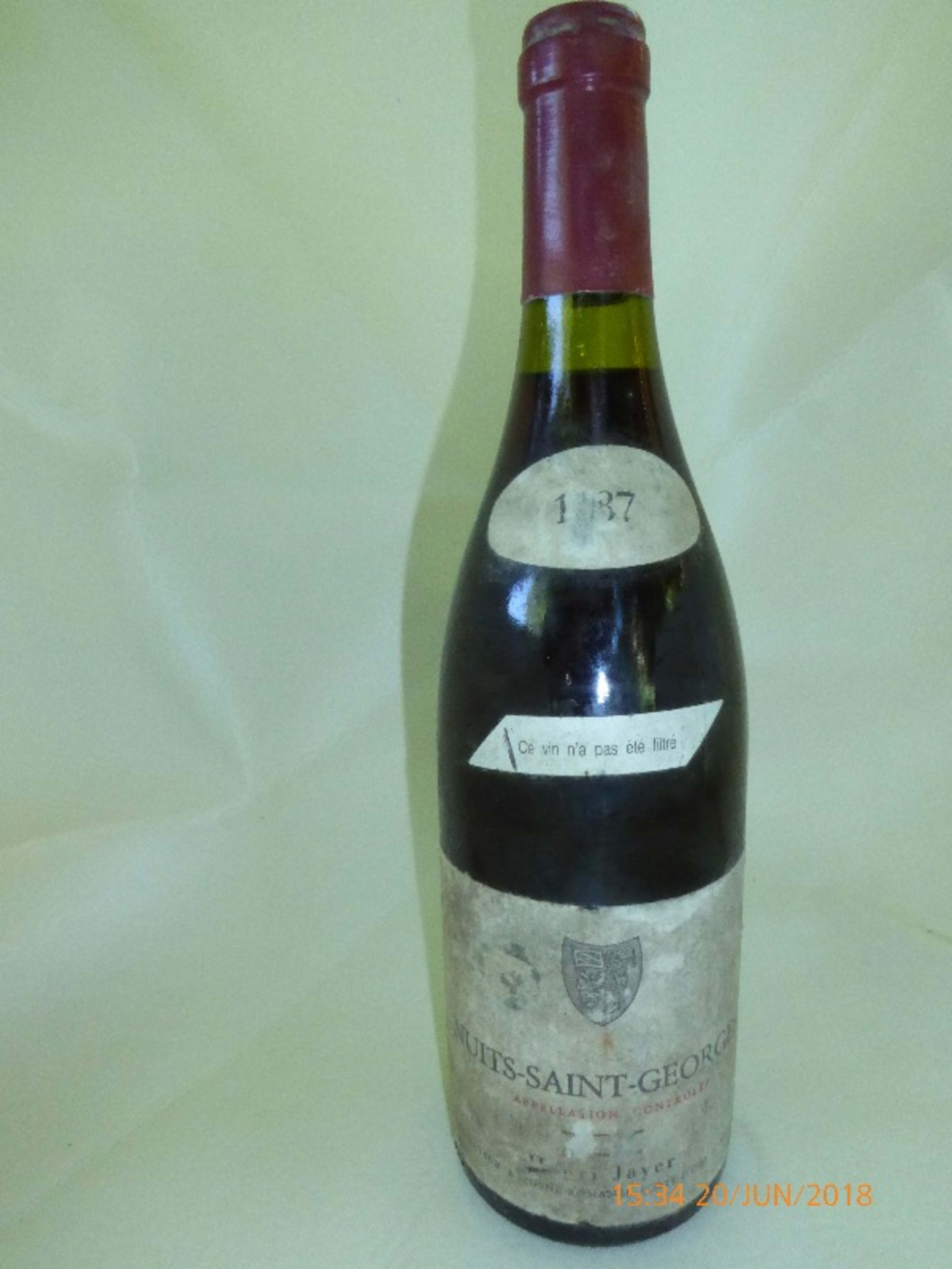 Nuits-Saint-Georges, Domaine Henri Jayer, 1987