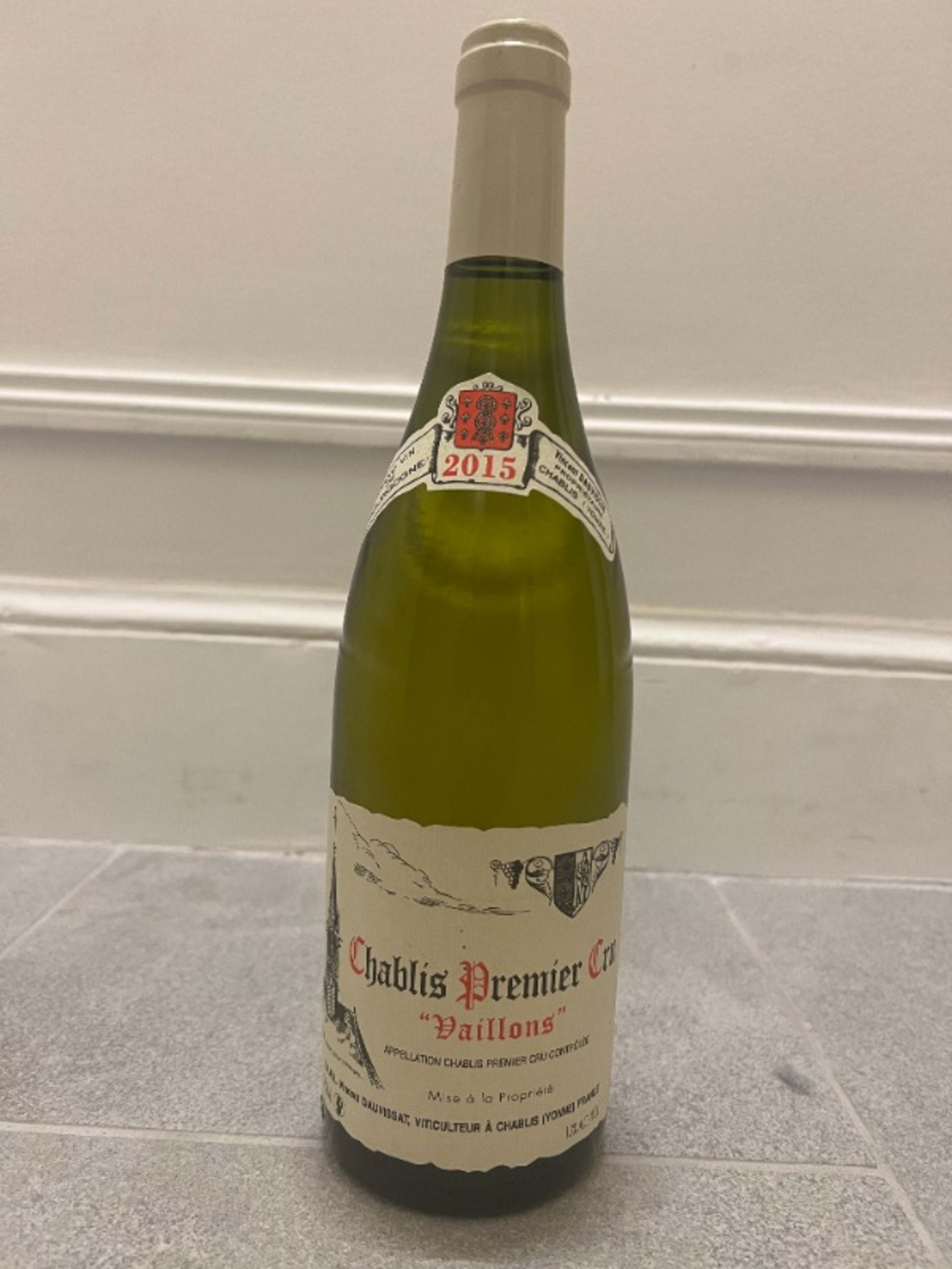 Chablis Premier Cru, Vaillons, Vincent Dauvissat, 2015