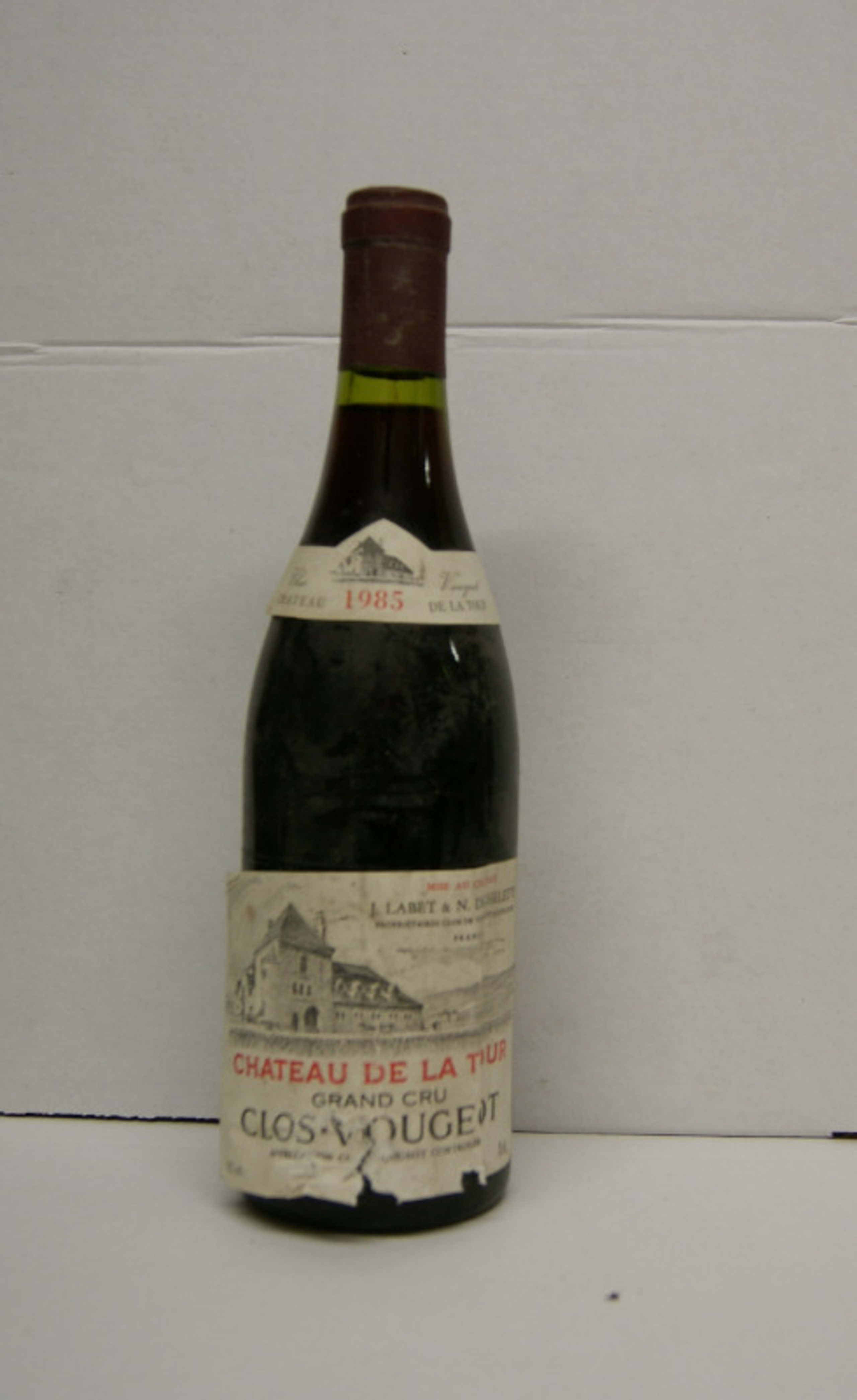 Clos de Vougeot, Grand Cru, Château De la Tour, 1985