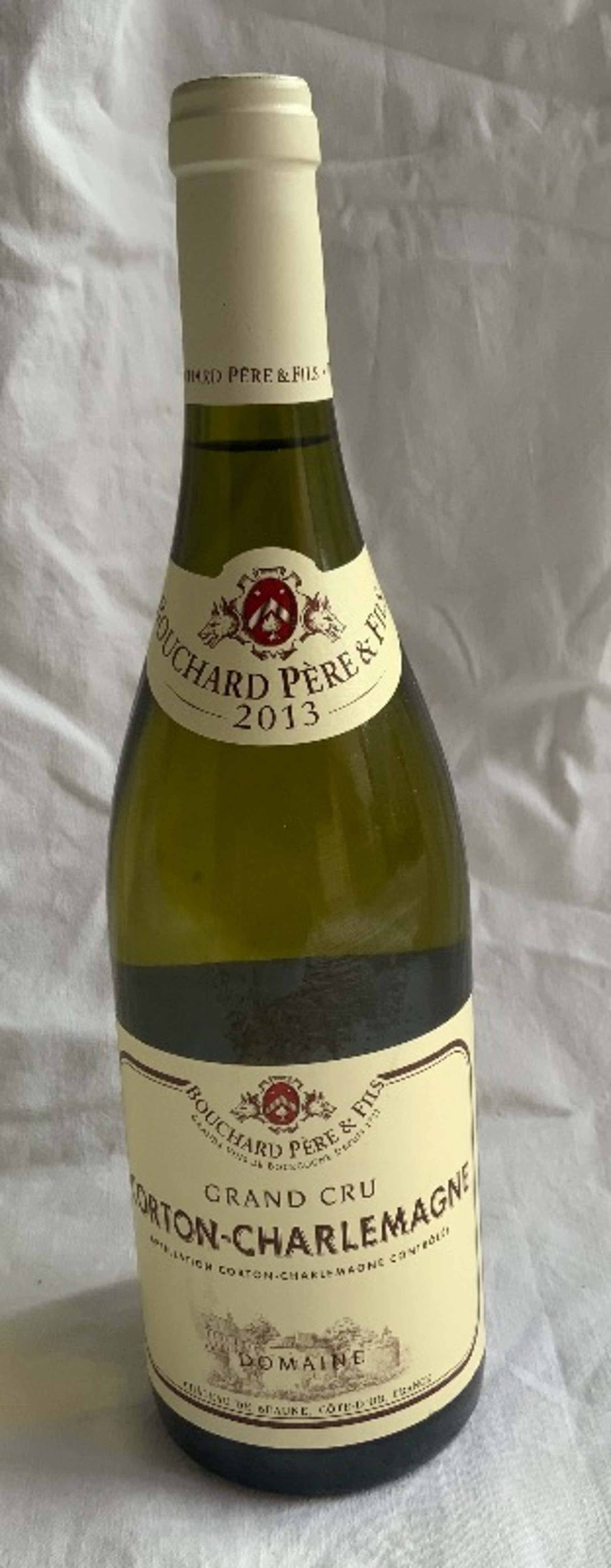 Corton-Charlemagne, Grand Cru, Bouchard père et fils, 2013