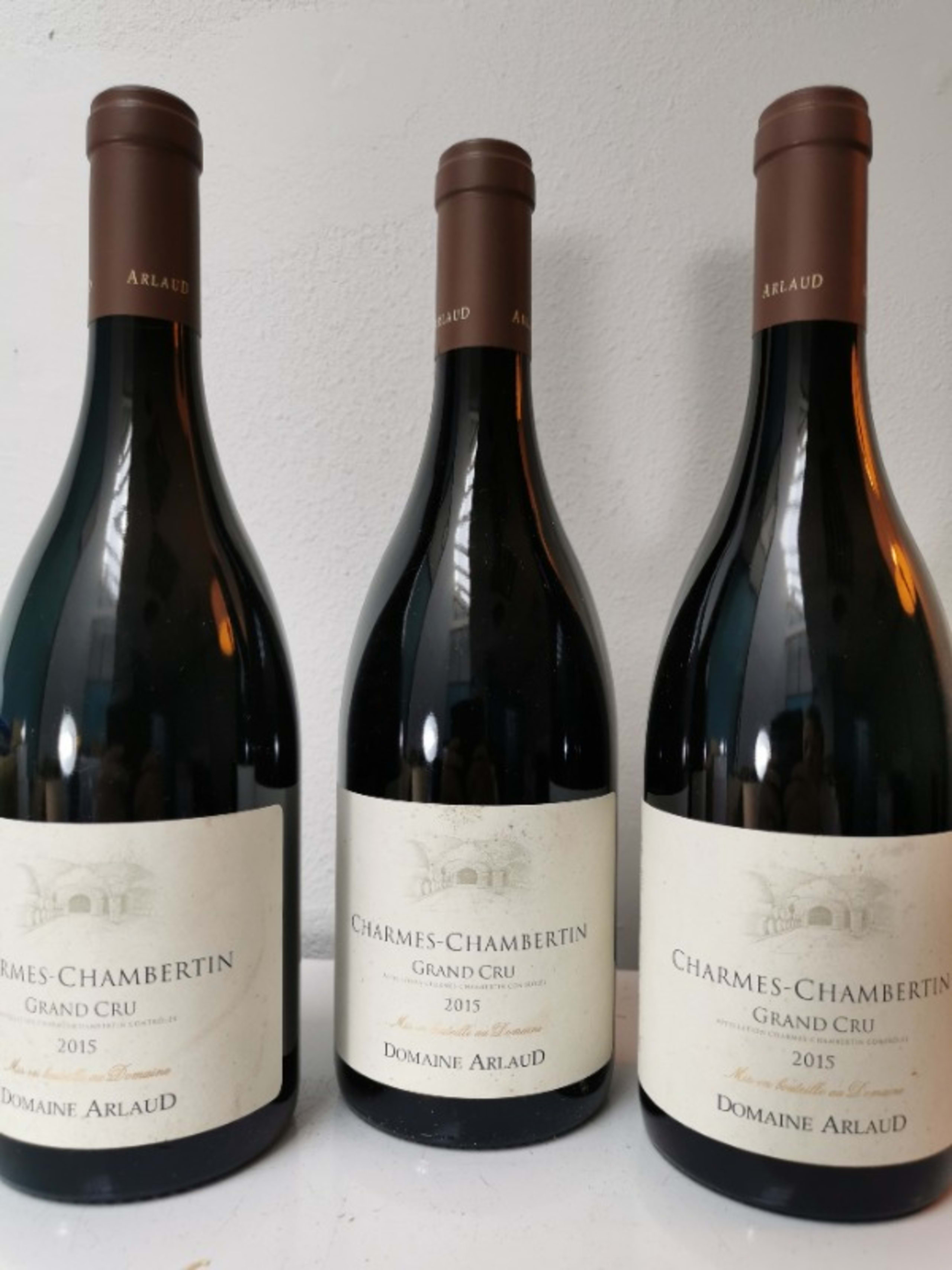 3 x Charmes-Chambertin, Grand Cru, Domaine Arlaud, 2015