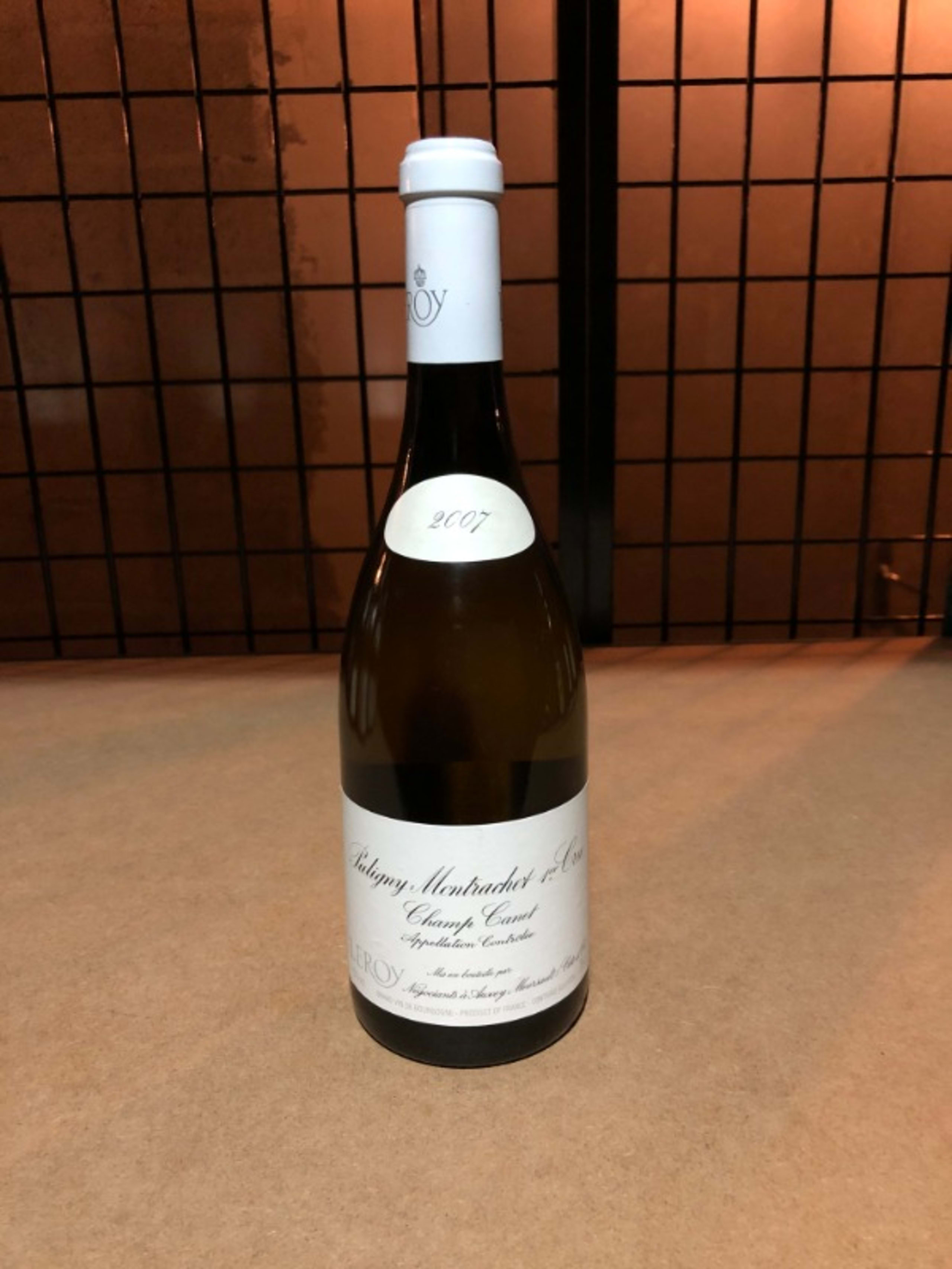 Puligny-Montrachet, 1-er cru - Champ Canet, Leroy SA, 2007