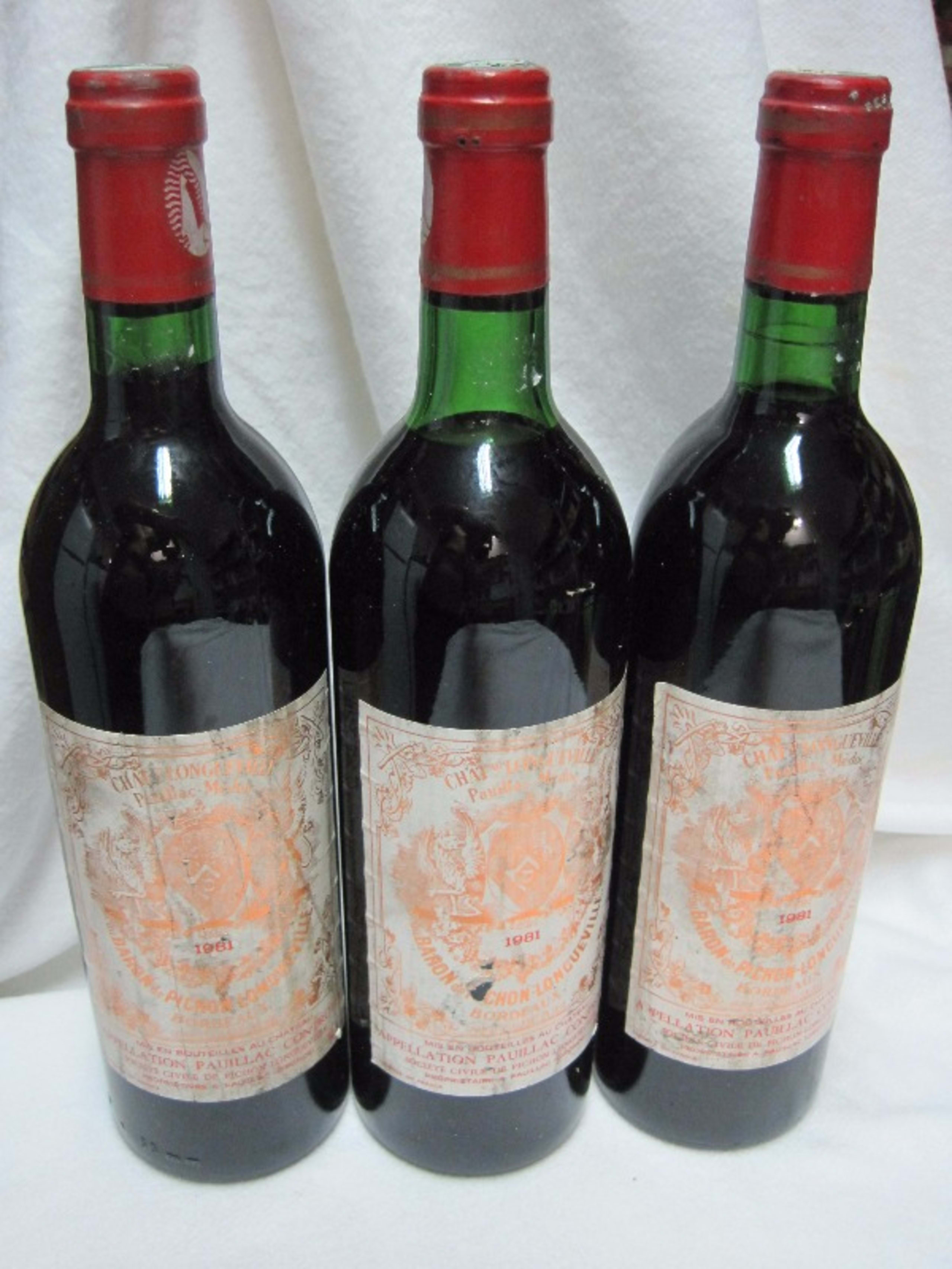 Château du Baron de Pichon-Longueville, Pauillac, 1981