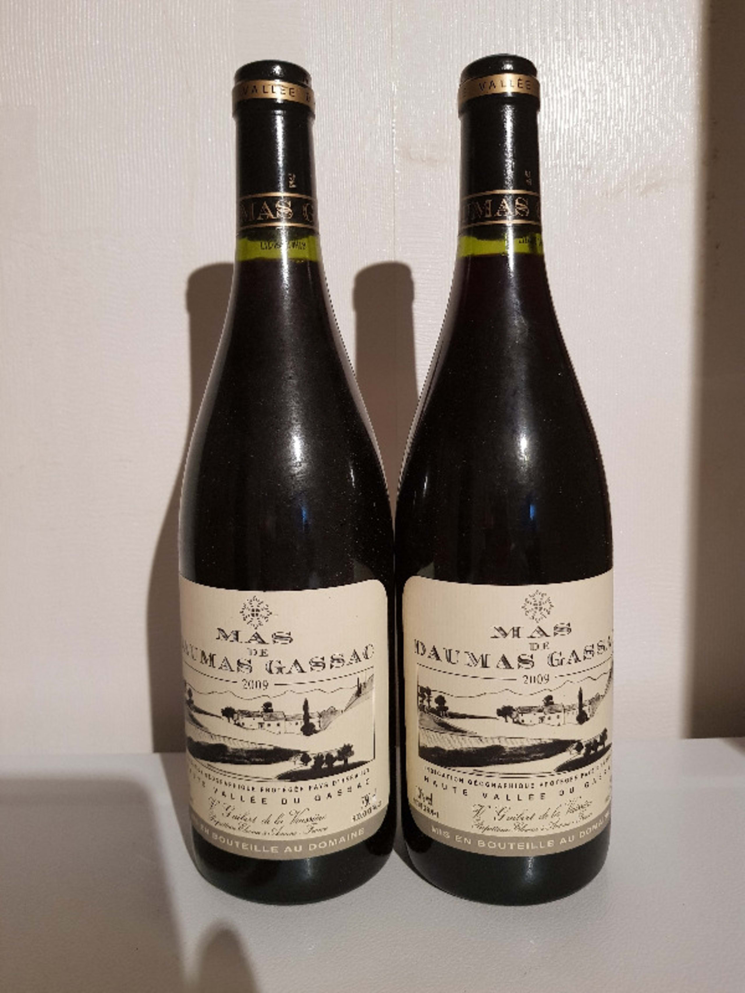 2 x MAS DAUMAS GASSAC, Vin de Pays de l'Hérault, 2009