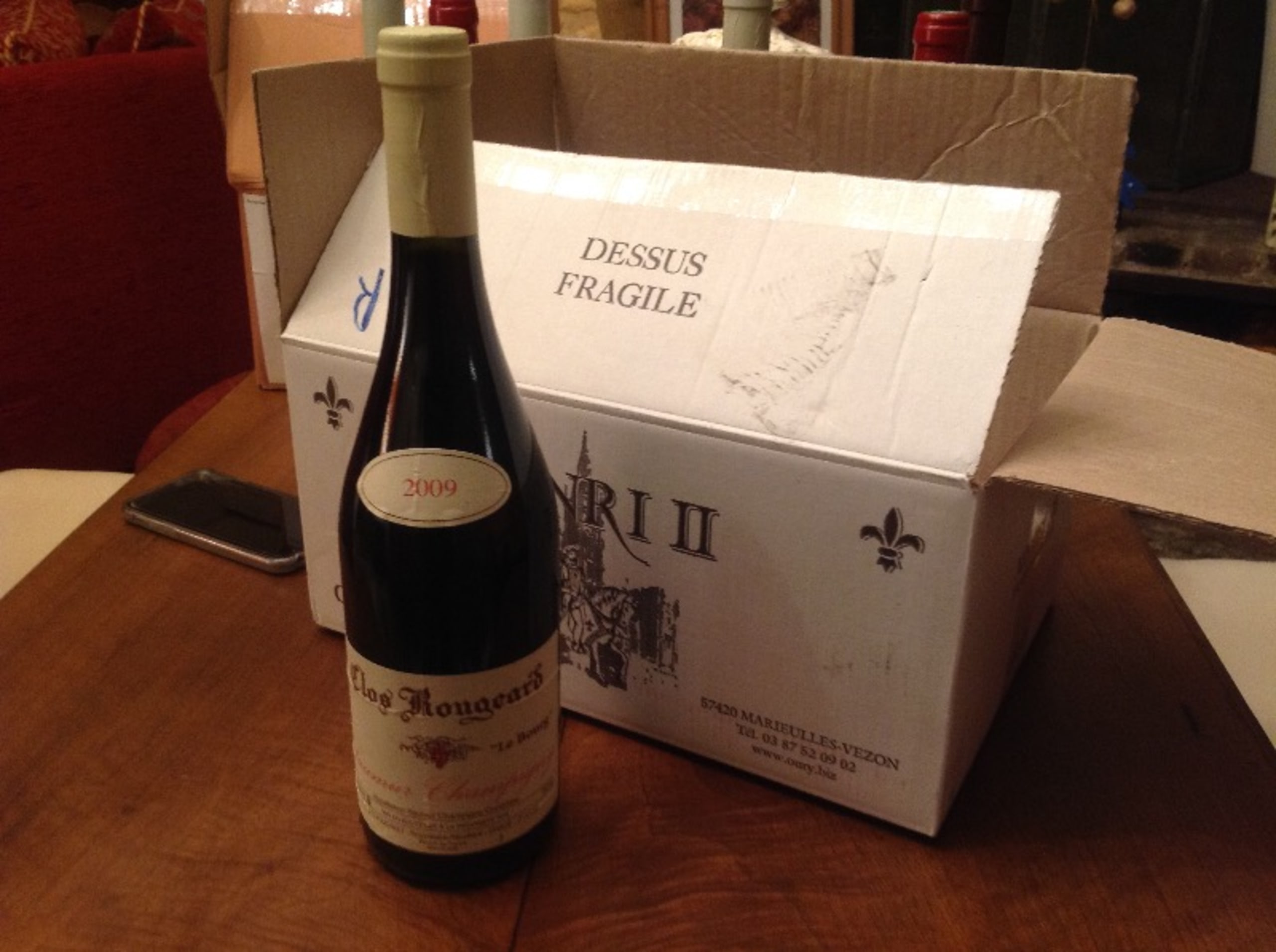 Le Bourg, Saumur Champigny, Clos Rougeard, 2009