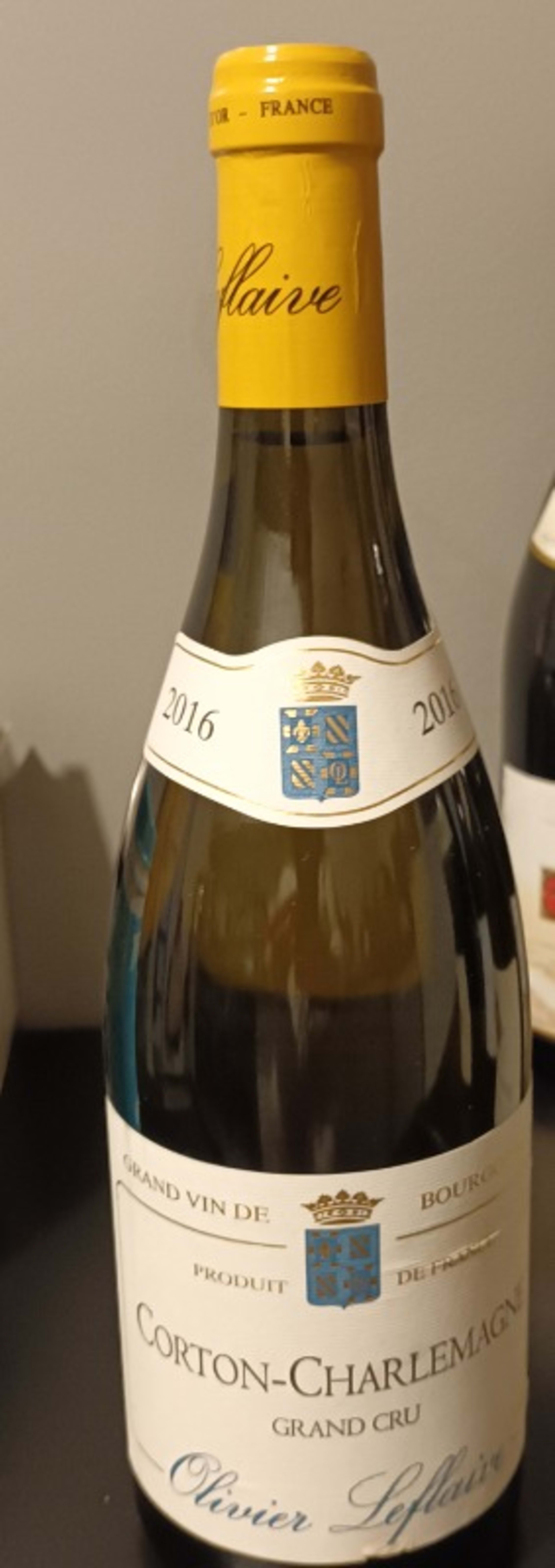 Corton-Charlemagne, Olivier Leflaive, 2016