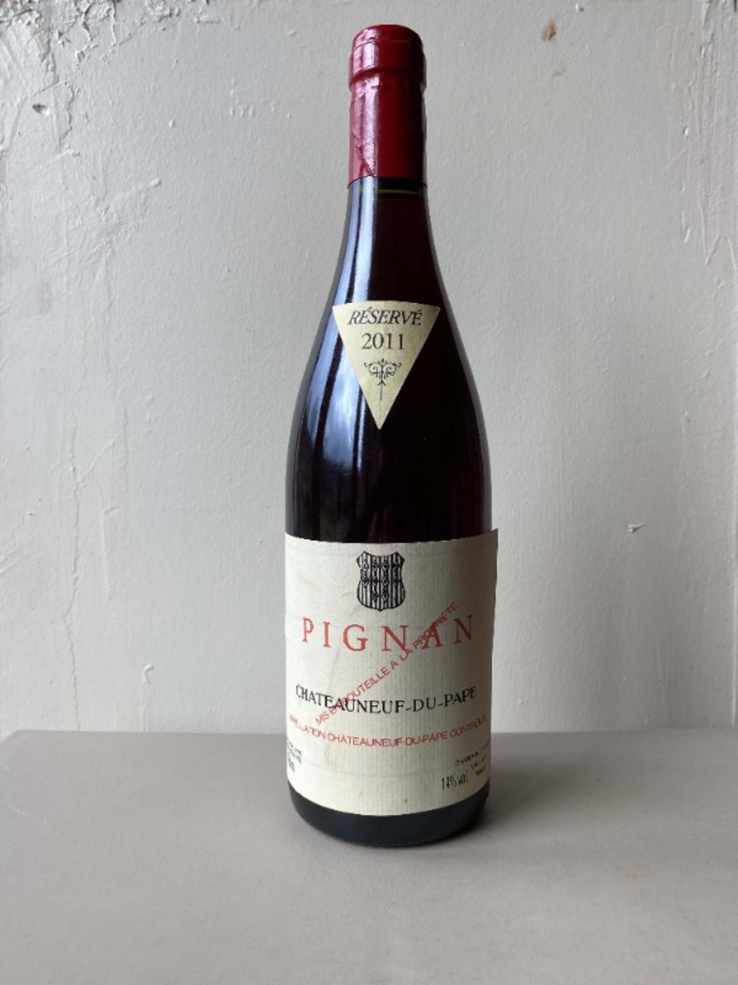 Châteauneuf-du-Pape, Pignan, 2011
