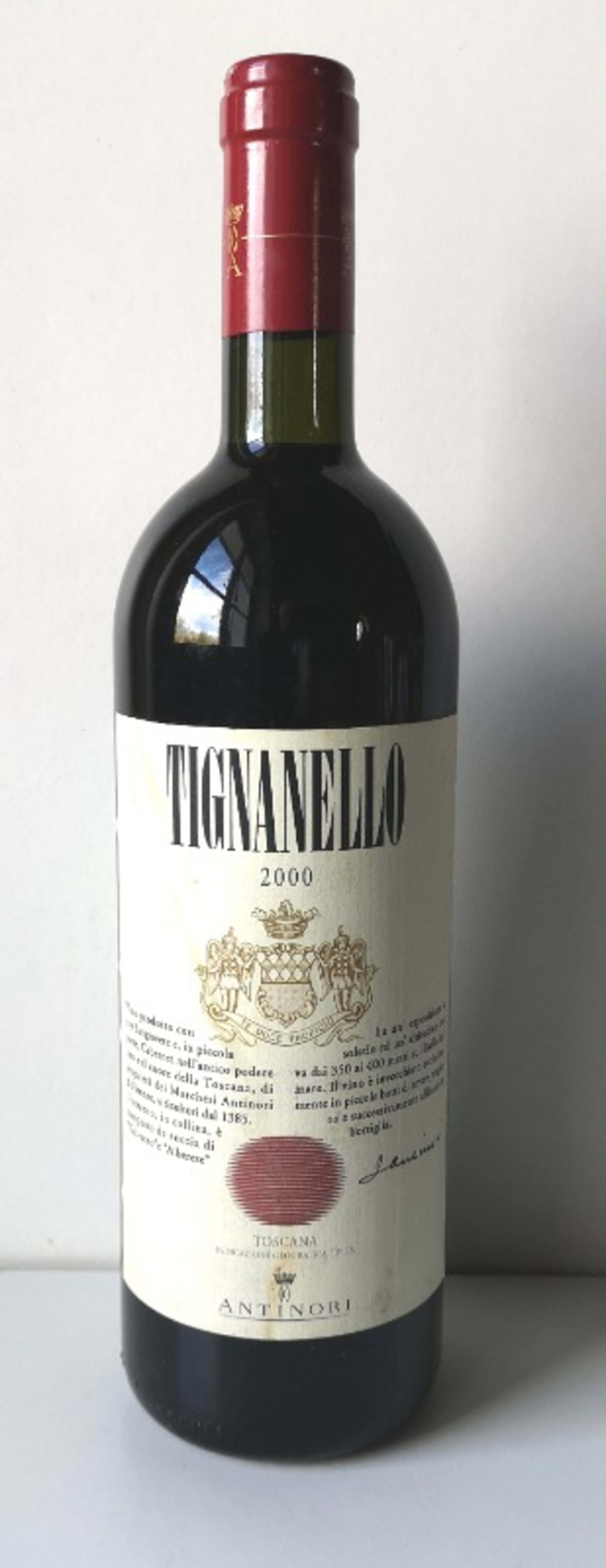 Toscana Tignanello IGT, Marchesi Antinori, 2000